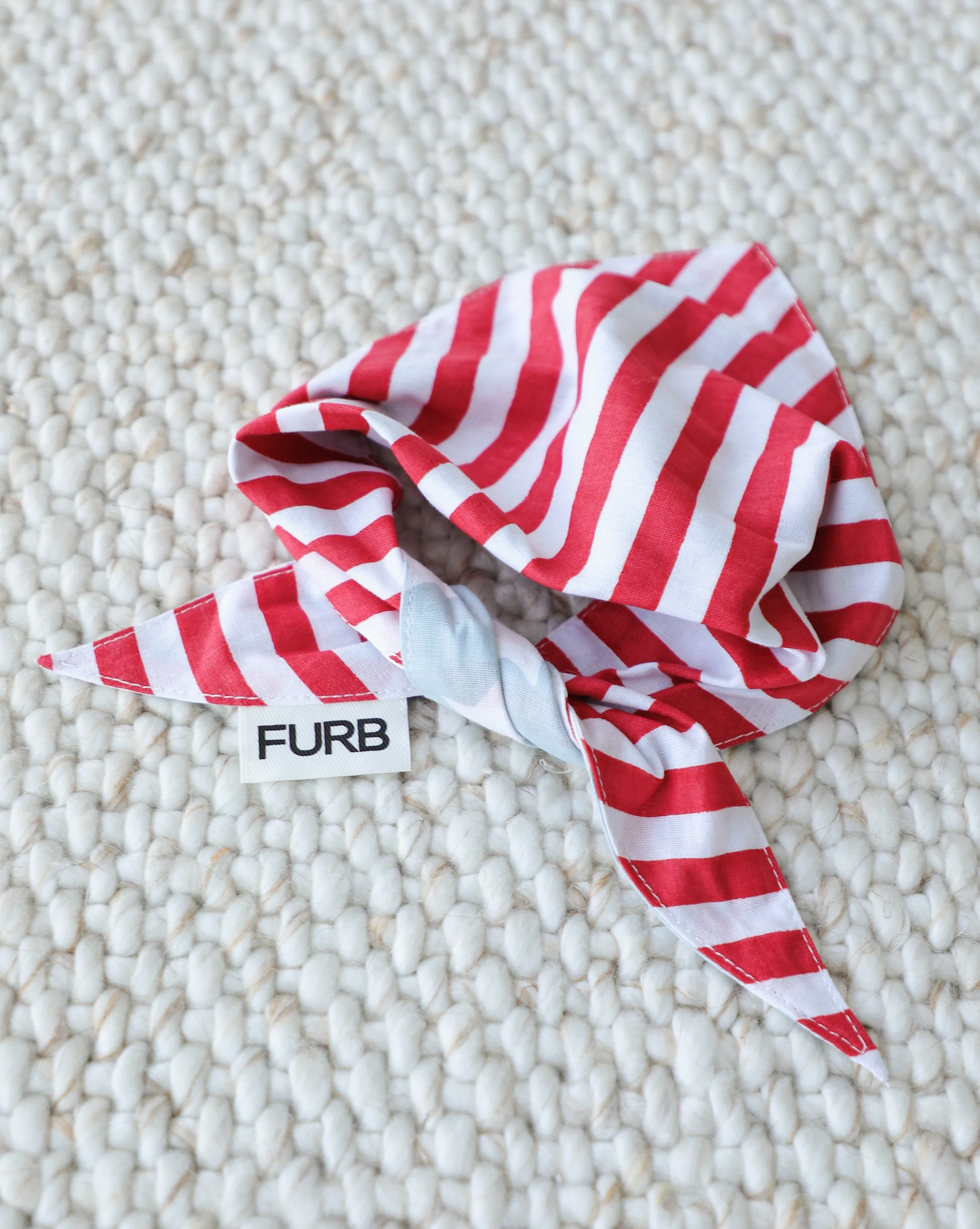 Yankee Poodle American Flag Reversible Bandana - Image 4
