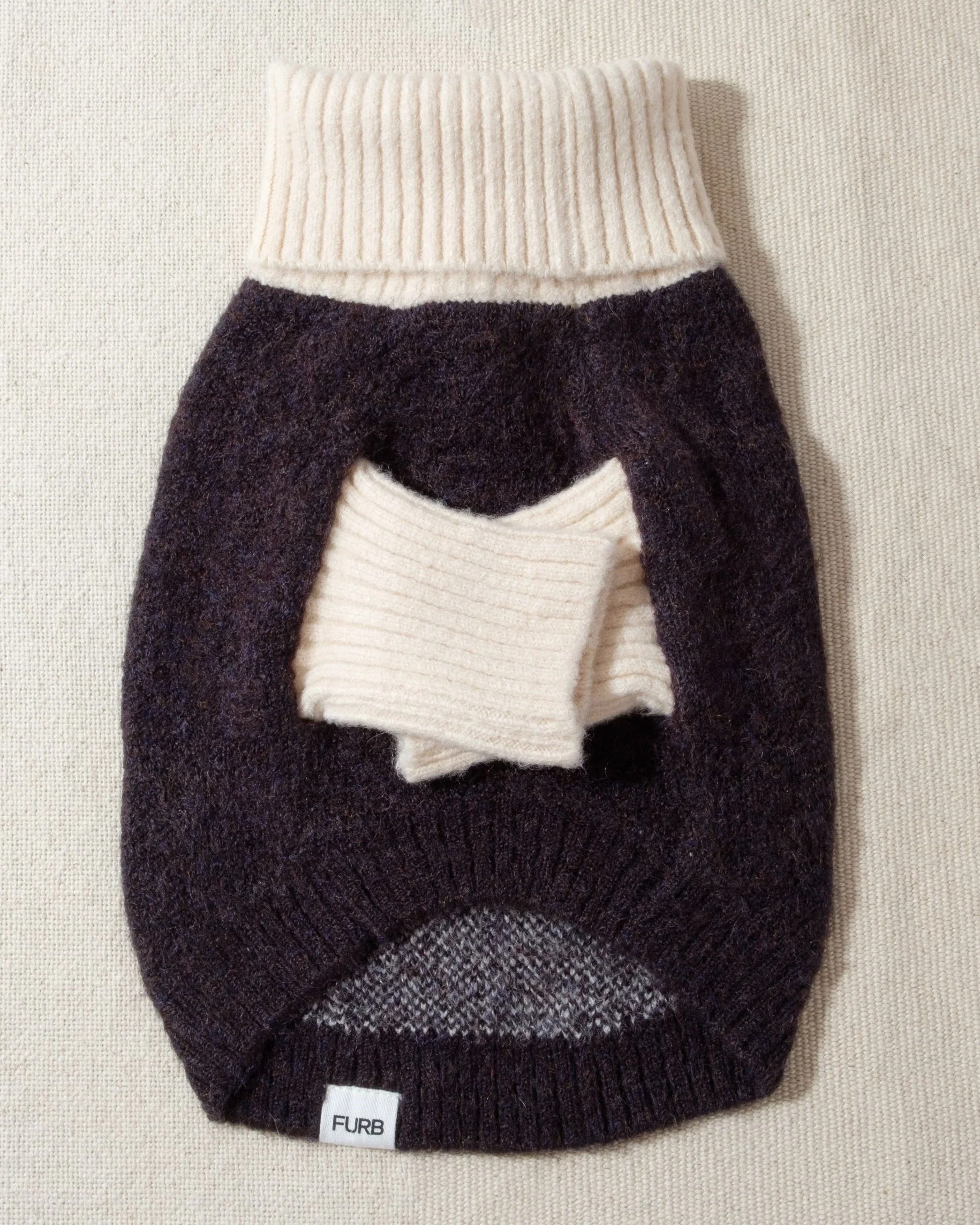 Felix Black + Ivory Dog Sweater - Image 4