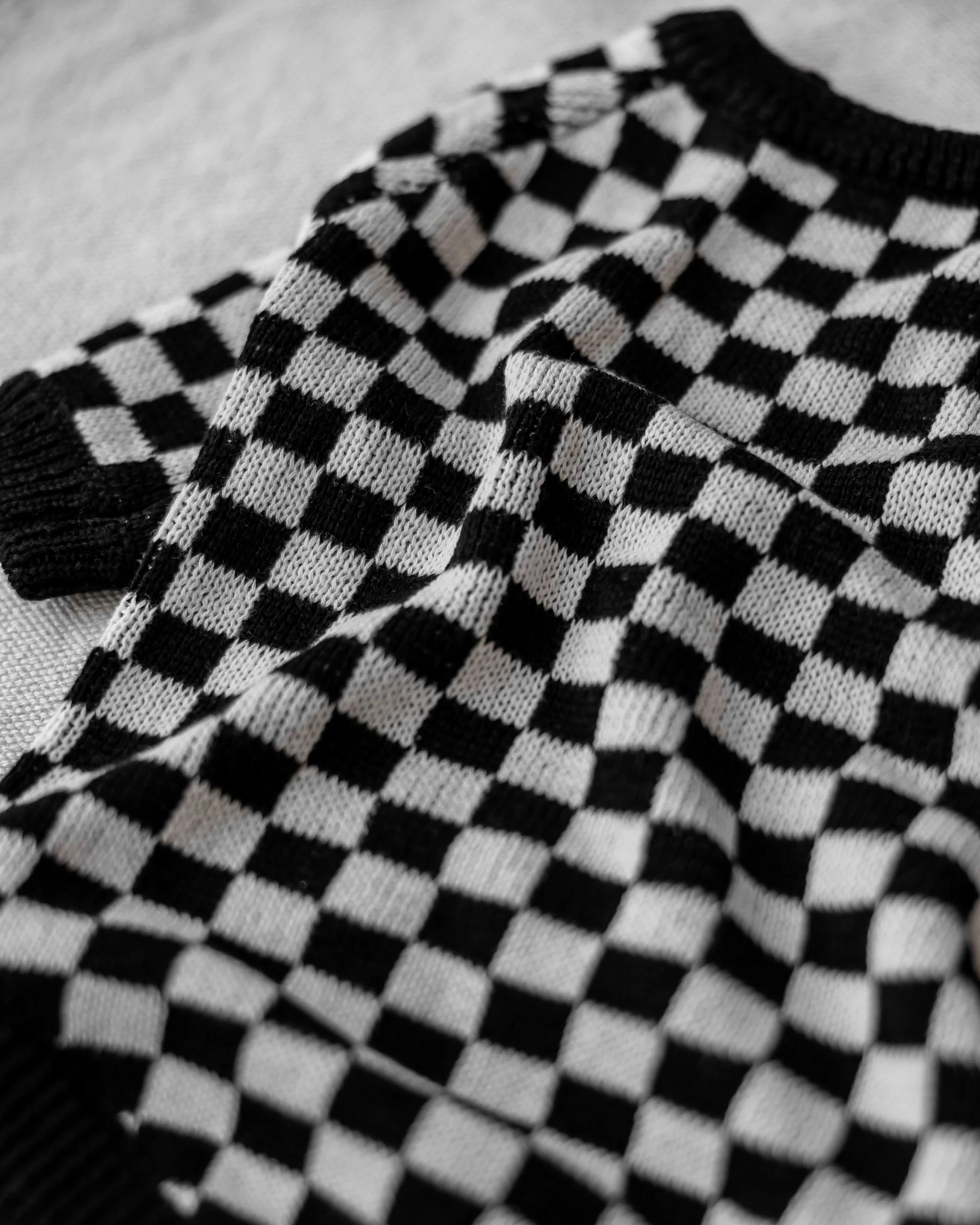 Arlo Black Check Dog Sweater - Image 6