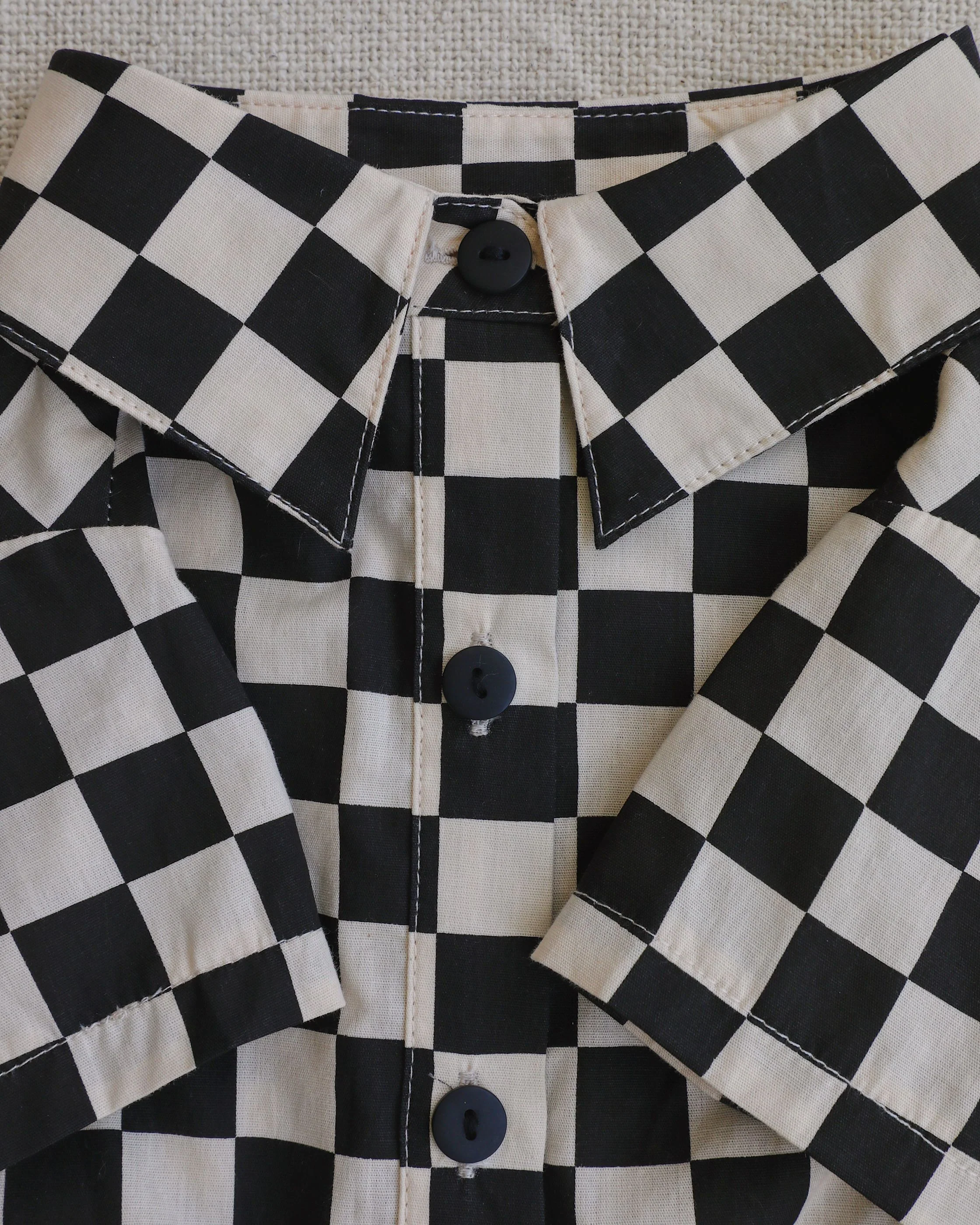 Ryder Black Check Dog Shirt - Image 5