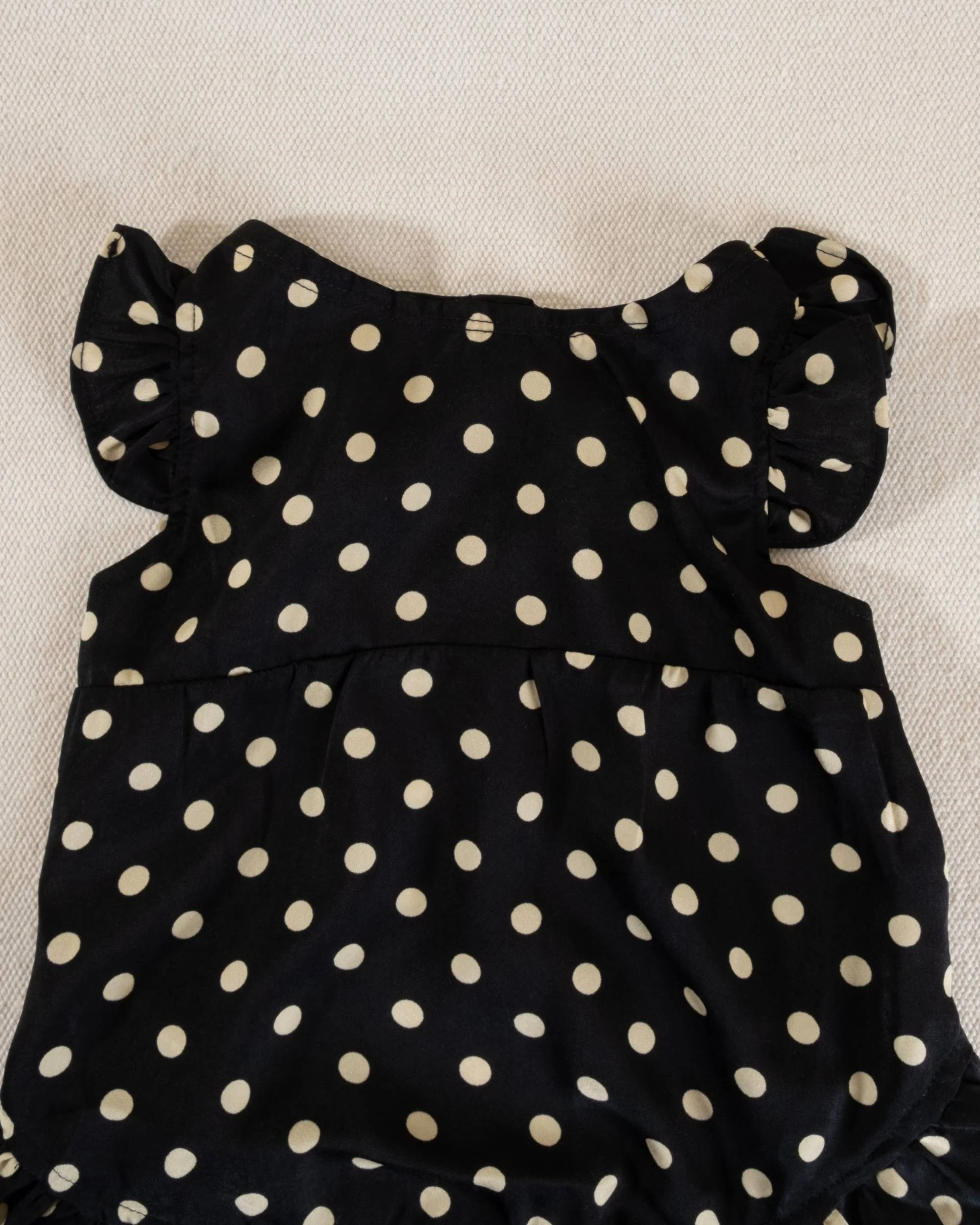 Gigi Black + Ivory Polka Dot Dress - Image 11