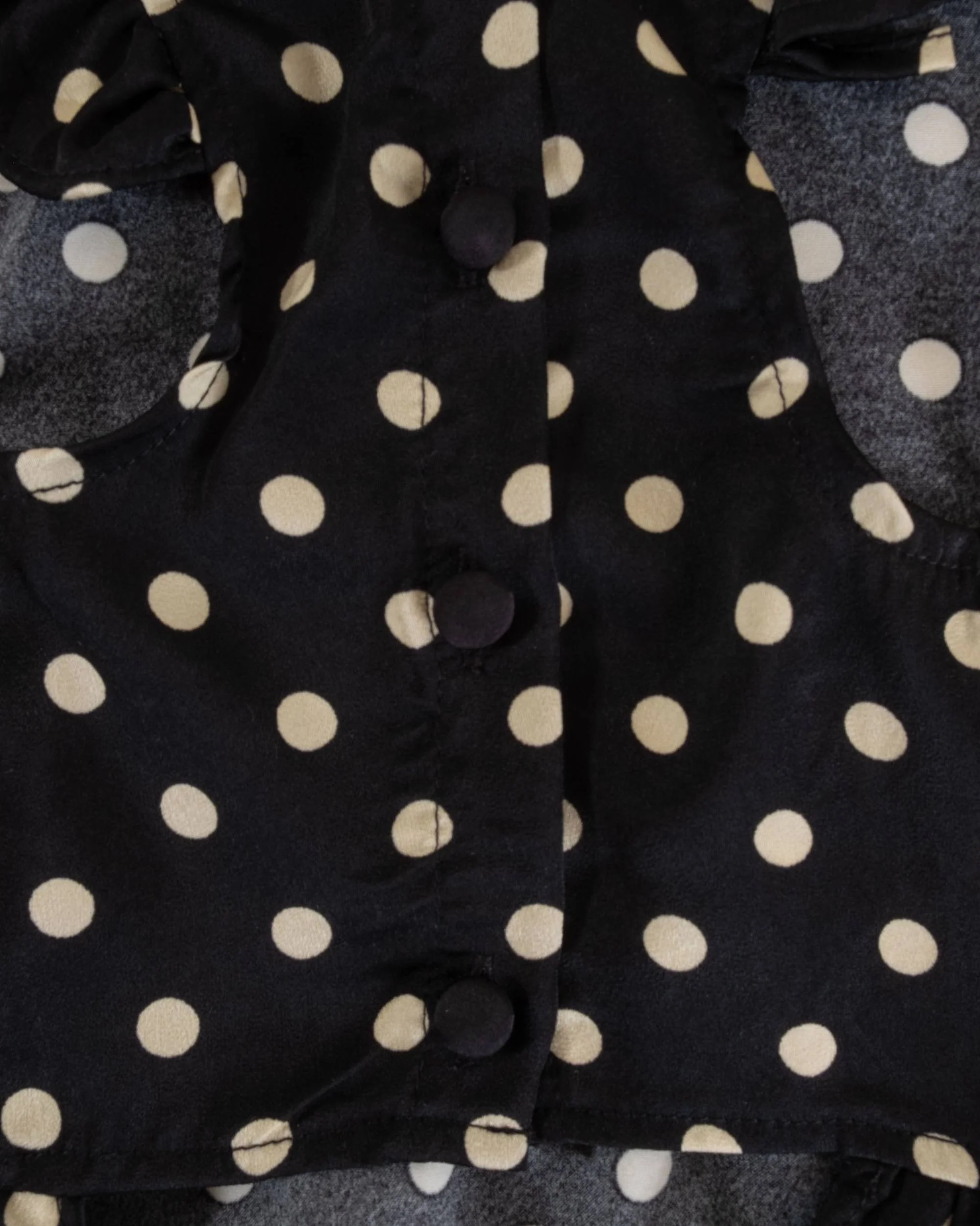 Gigi Black + Ivory Polka Dot Dress - Image 6