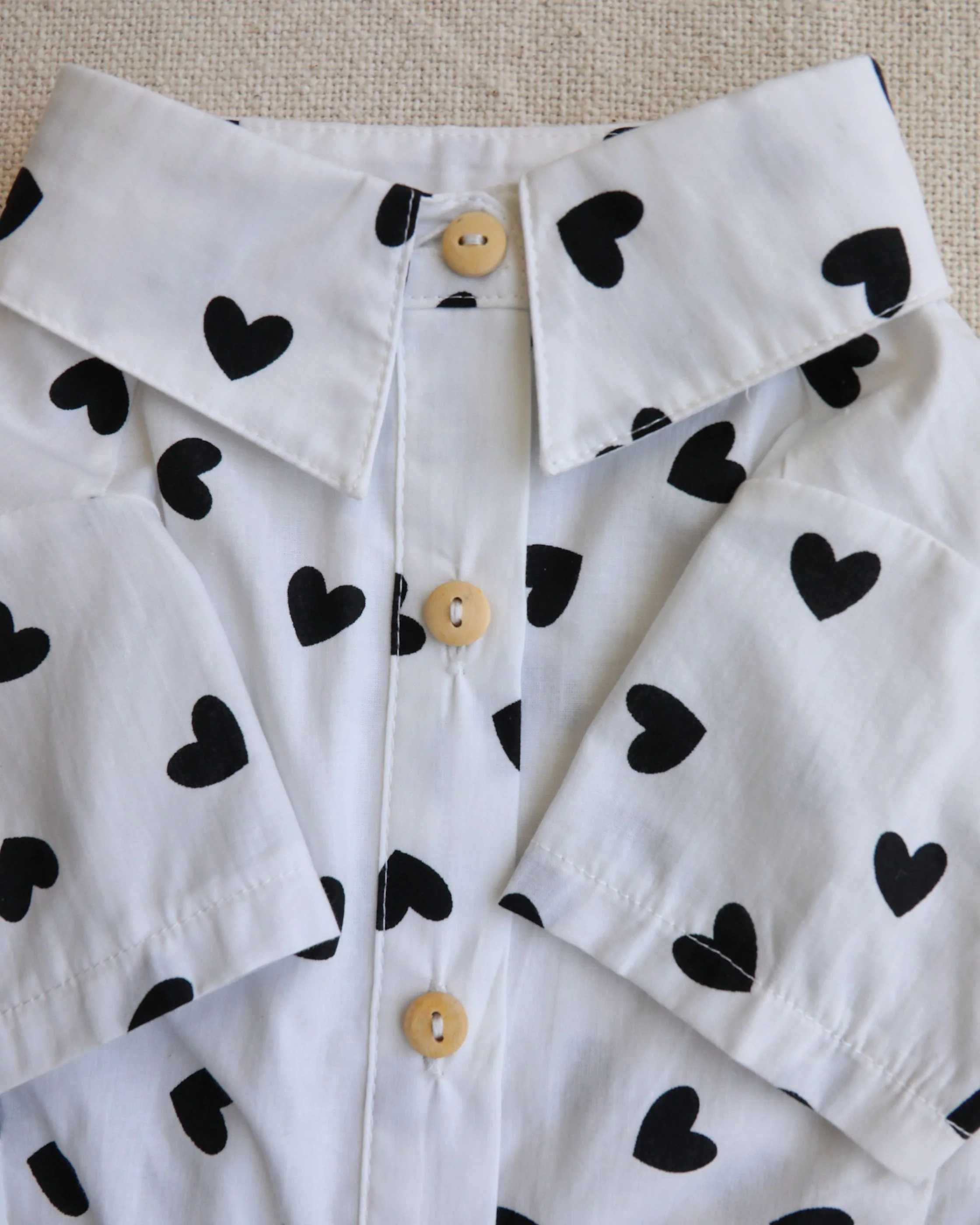 Puppy Love Heart Print Dog Shirt - Image 6