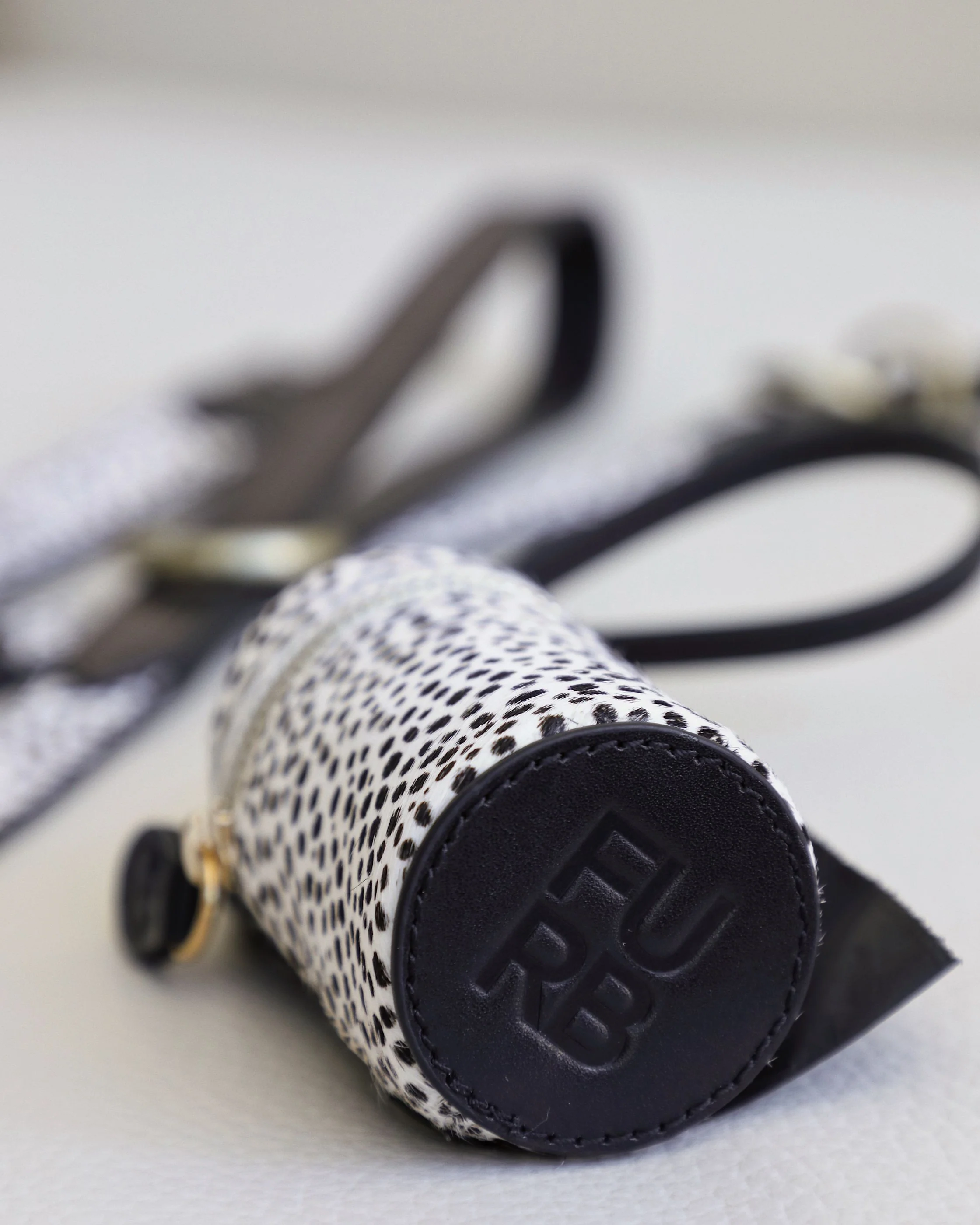Wylde Black Spotted Poop Bag Holder - Image 4