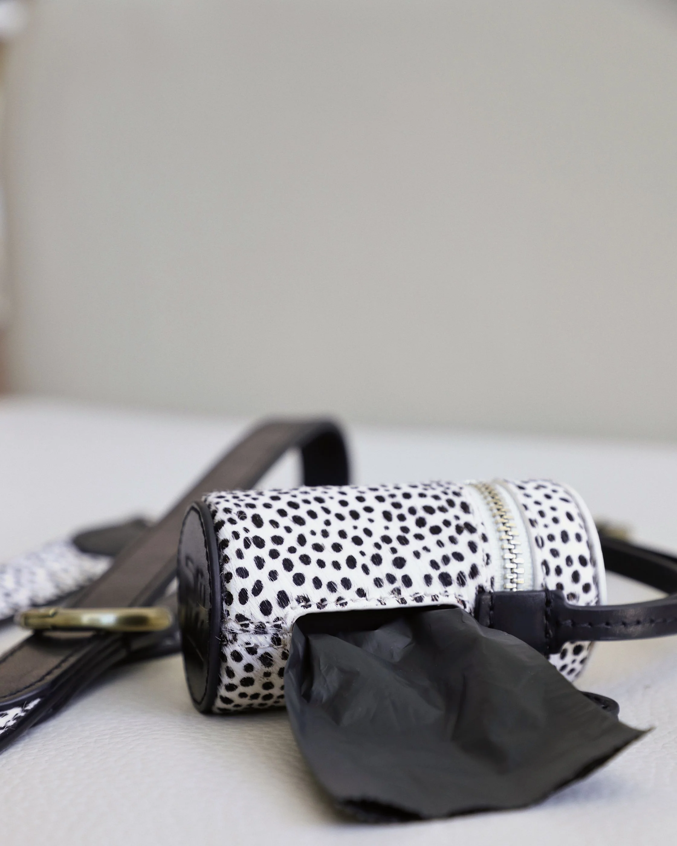 Wylde Black Spotted Poop Bag Holder - Image 5