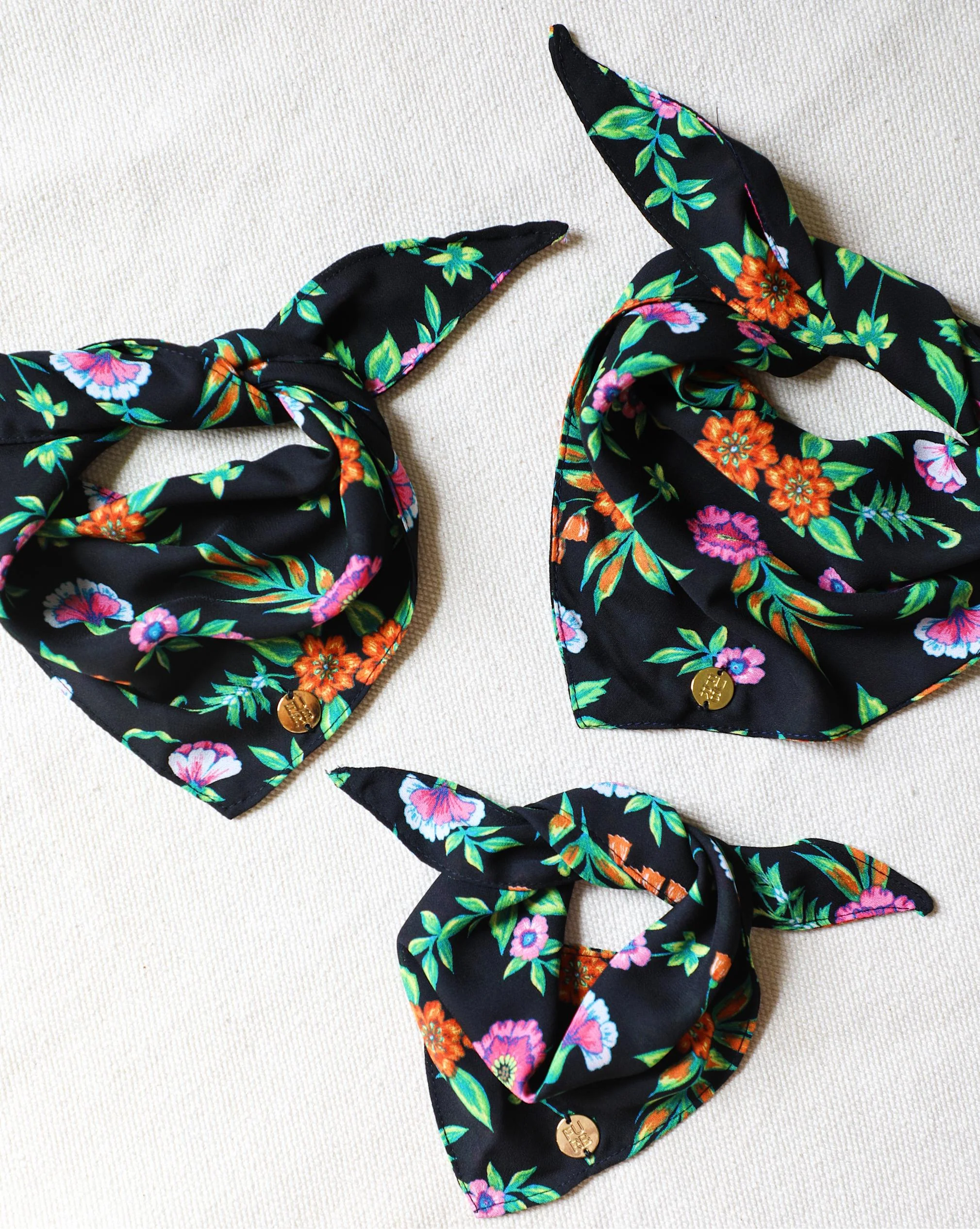 Only the Best Bandana in Neon Floral - Image 3