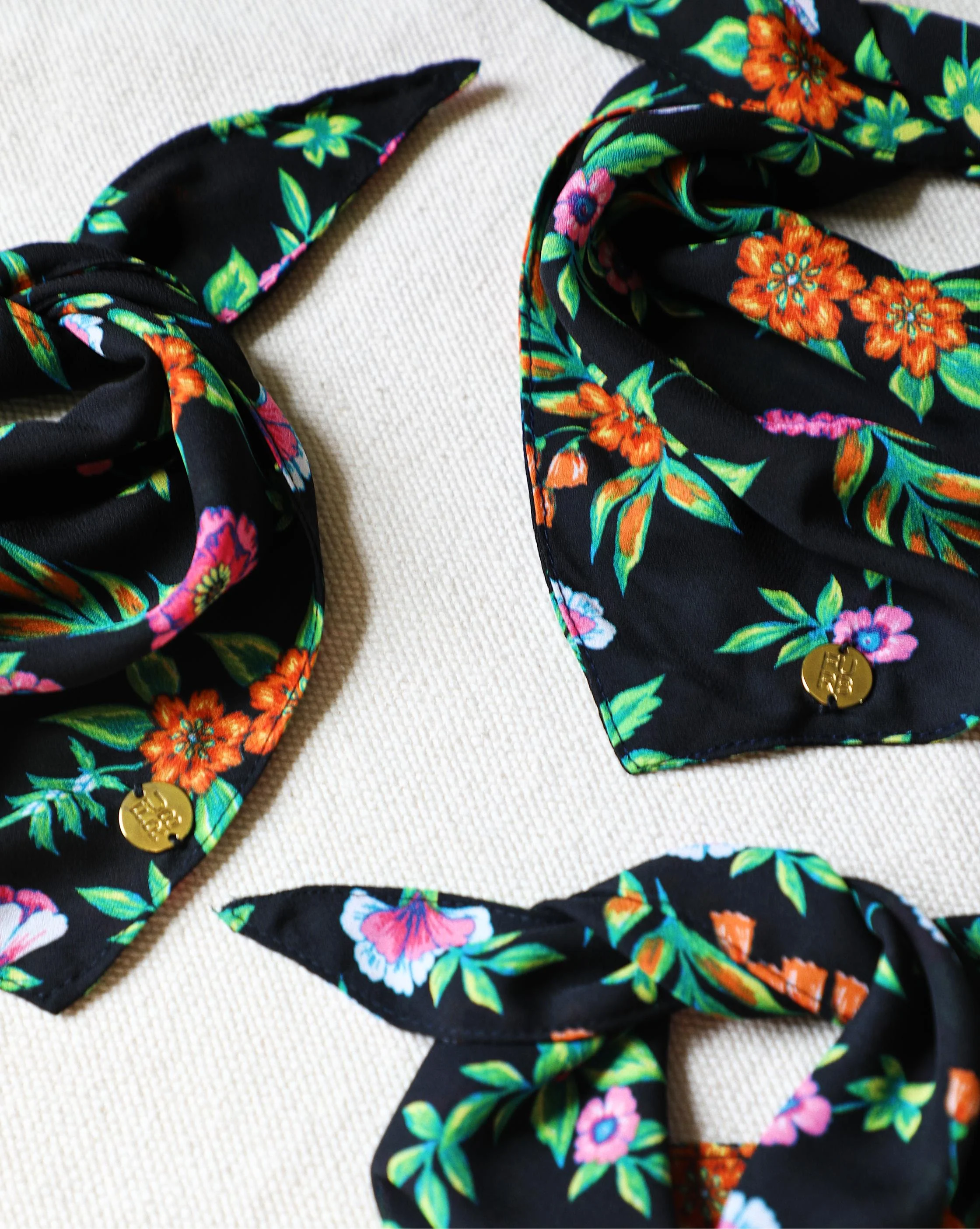 Only the Best Bandana in Neon Floral - Image 4