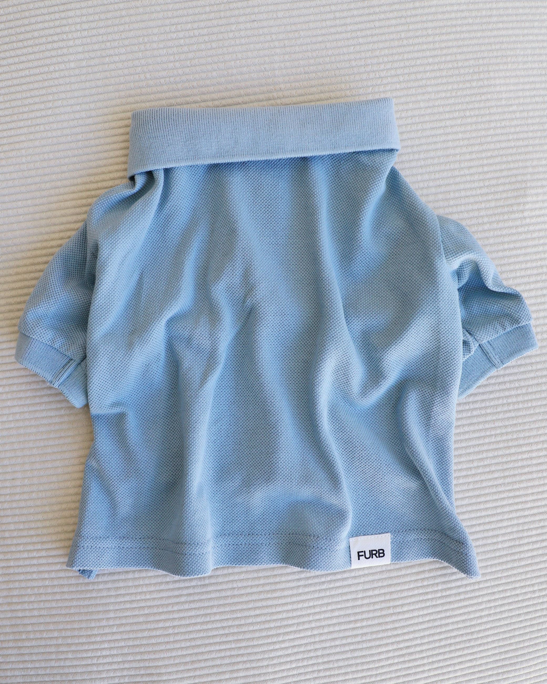 Teacher's Pet Baby Blue Dog Polo - Image 3