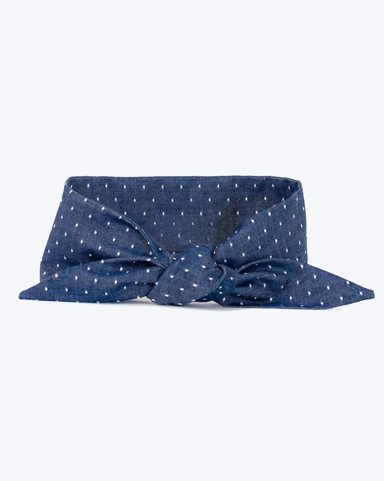 Spot the Cutie Blue Dog Necktie