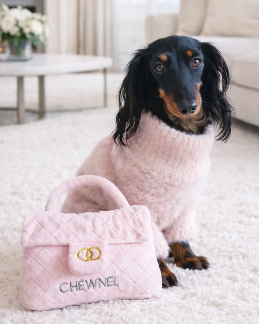 Bobbi Blush Eyelash Knit Dog Sweater - Image 13