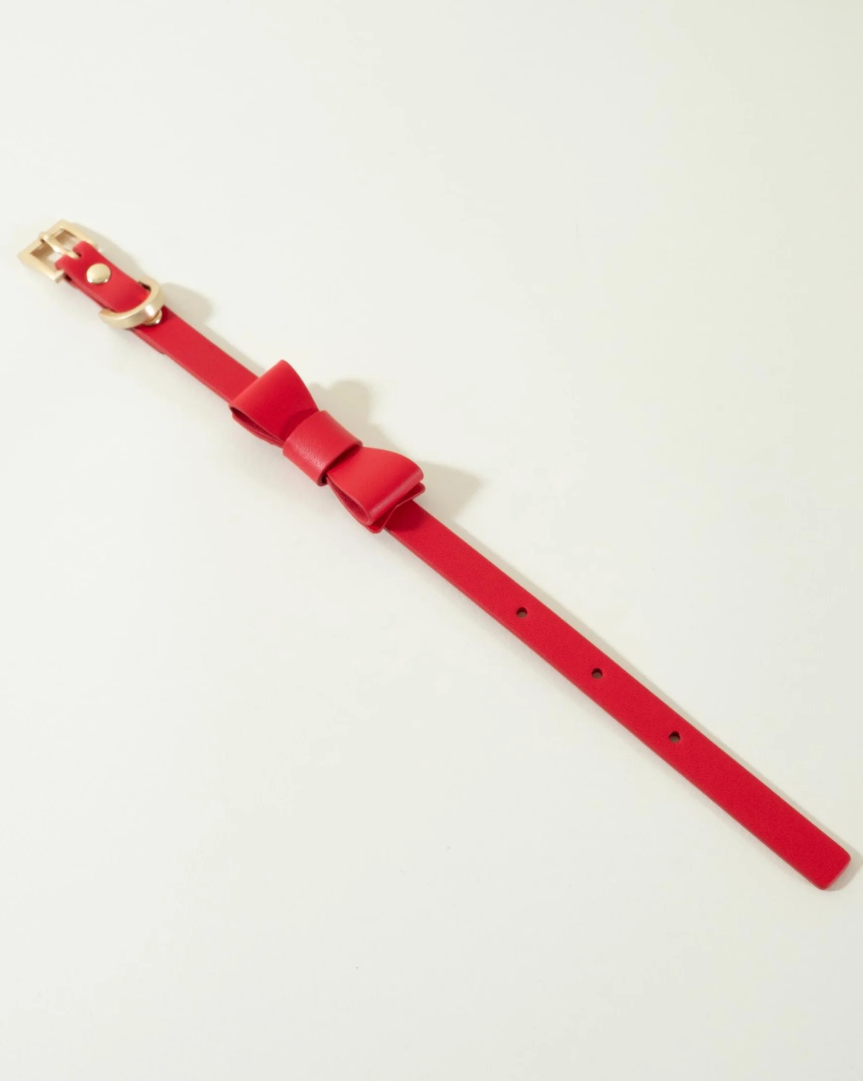 Guestlist Red Bow Tie Dog Collar - Image 2
