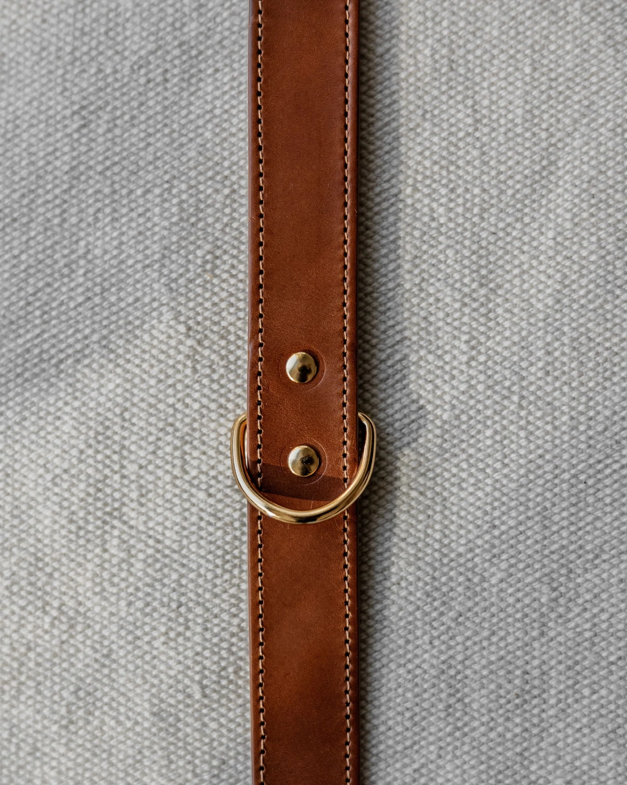 Rocco Leather Collar in Cognac - Image 5
