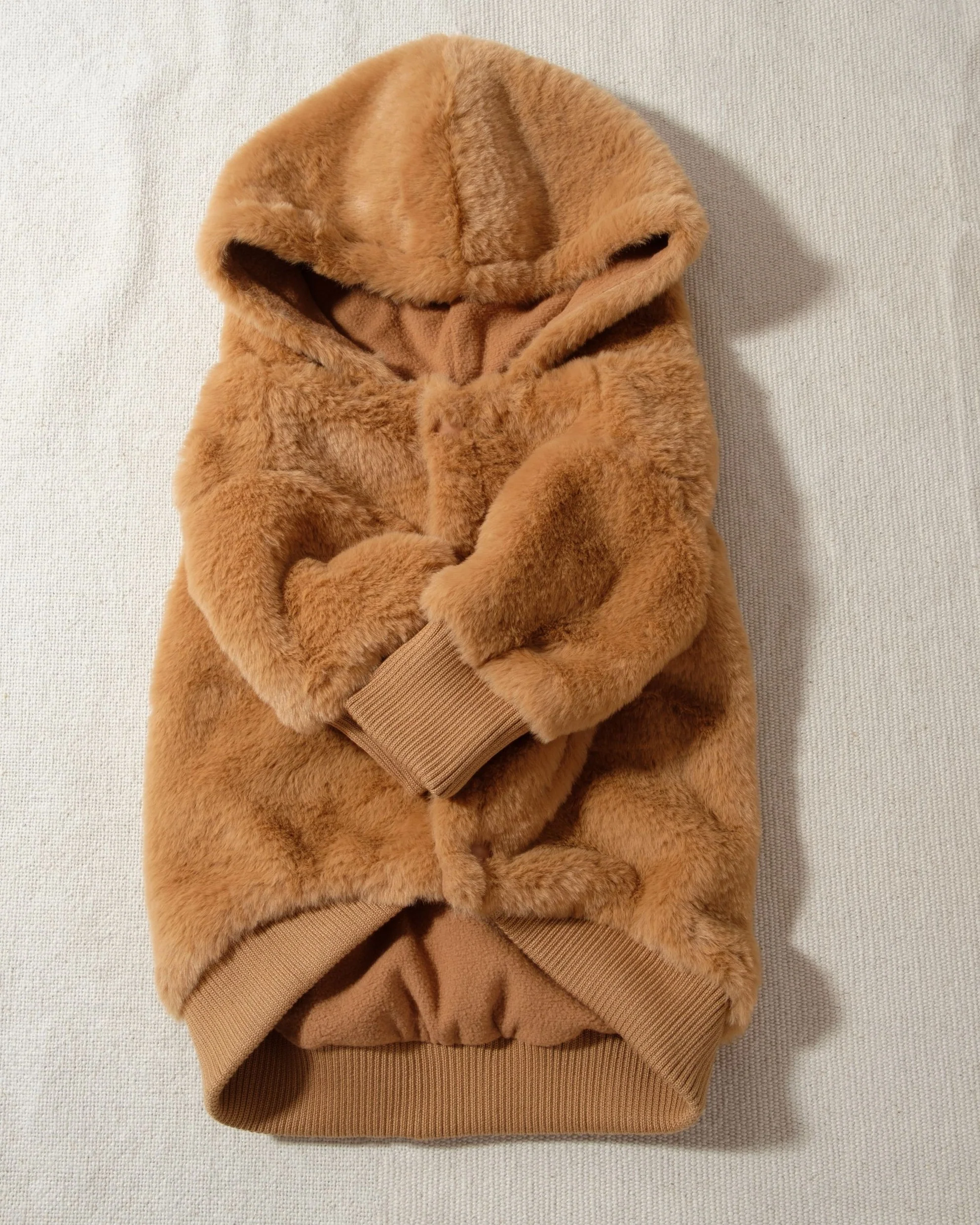 Juneau Brown Reversible Dog Jacket