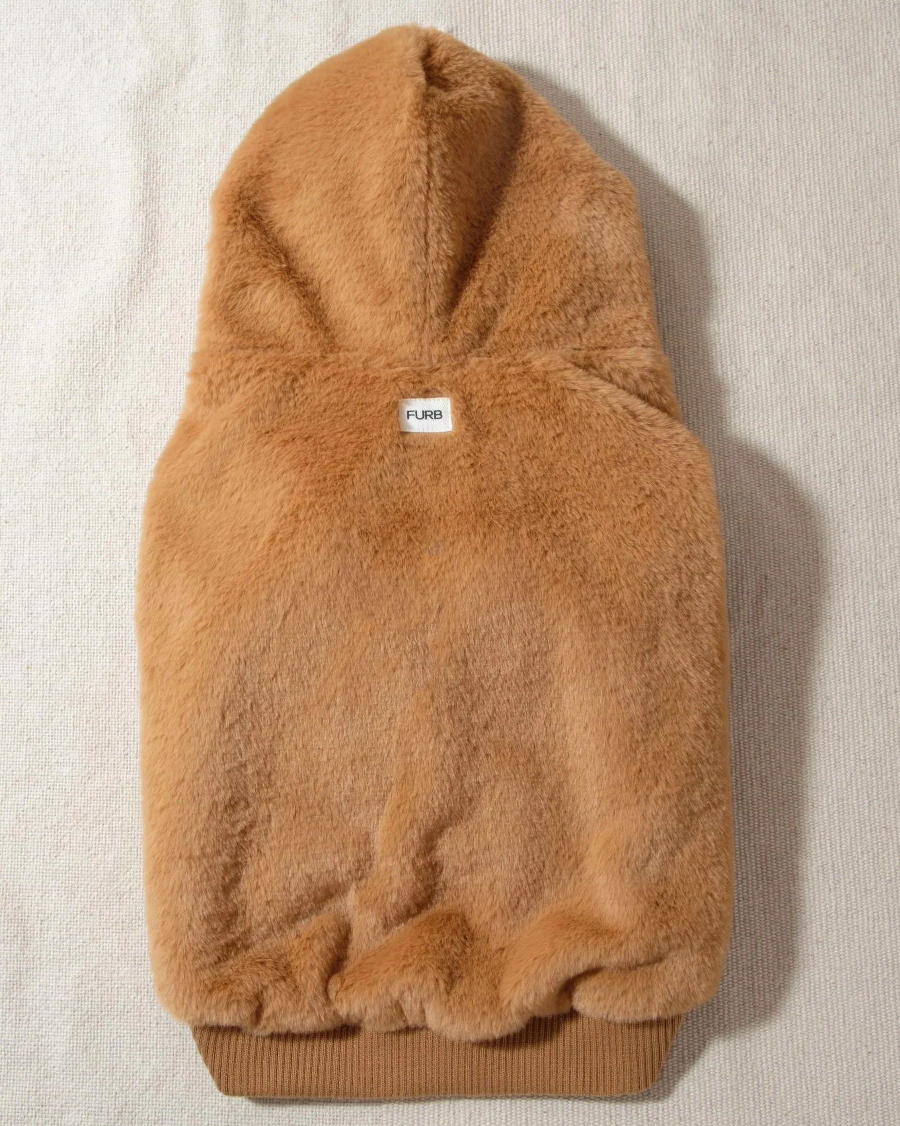 Juneau Brown Reversible Dog Jacket - Image 3