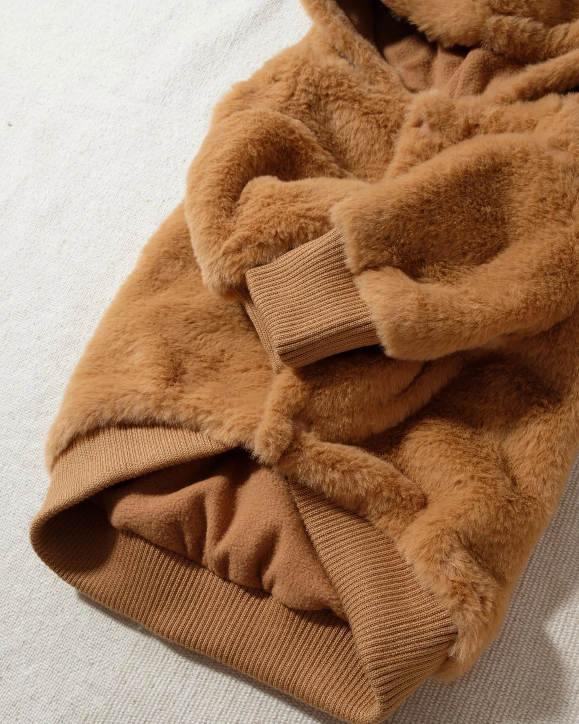 Juneau Brown Reversible Dog Jacket - Image 5
