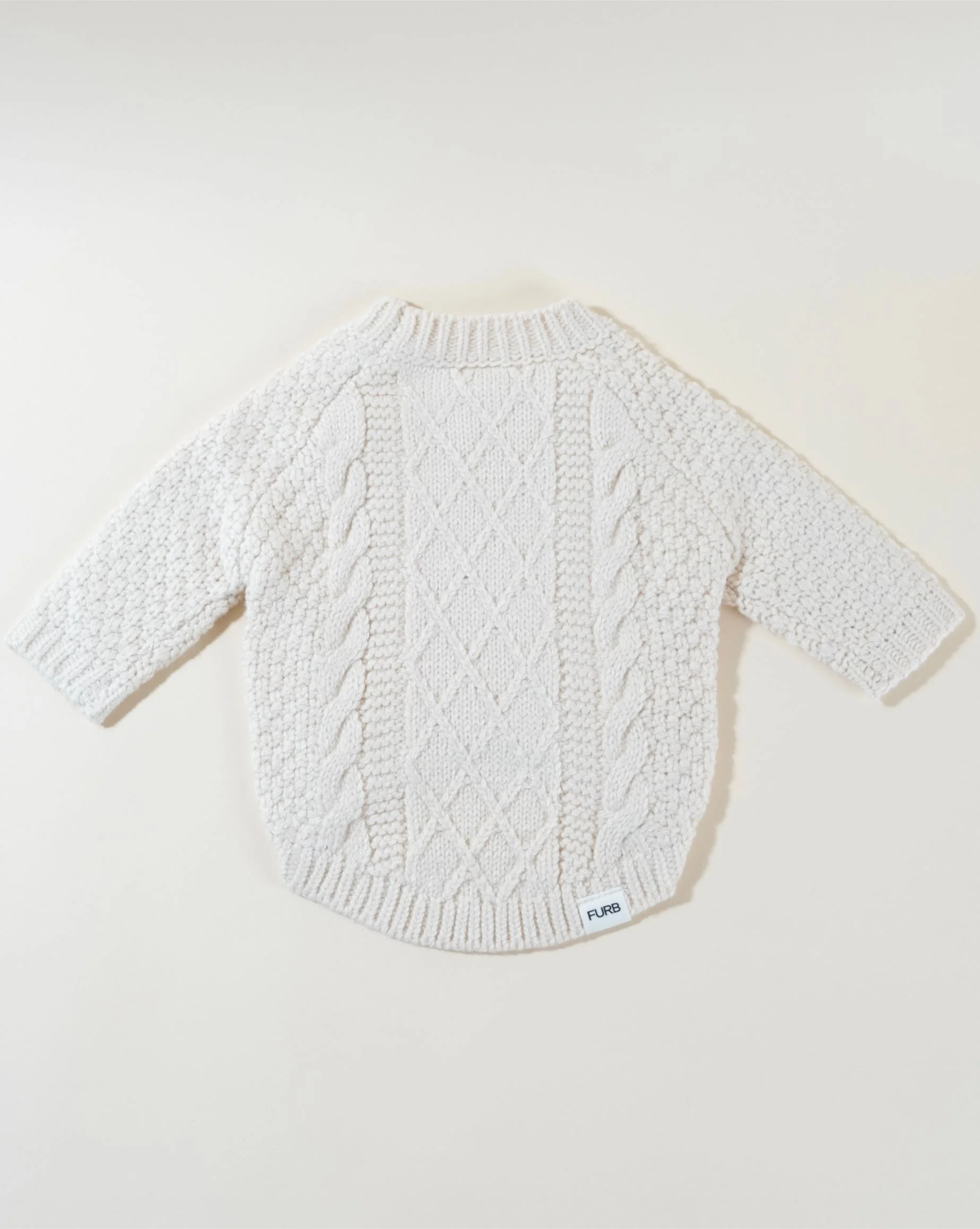Aspen Ivory Cable Knit Sweater - Image 5