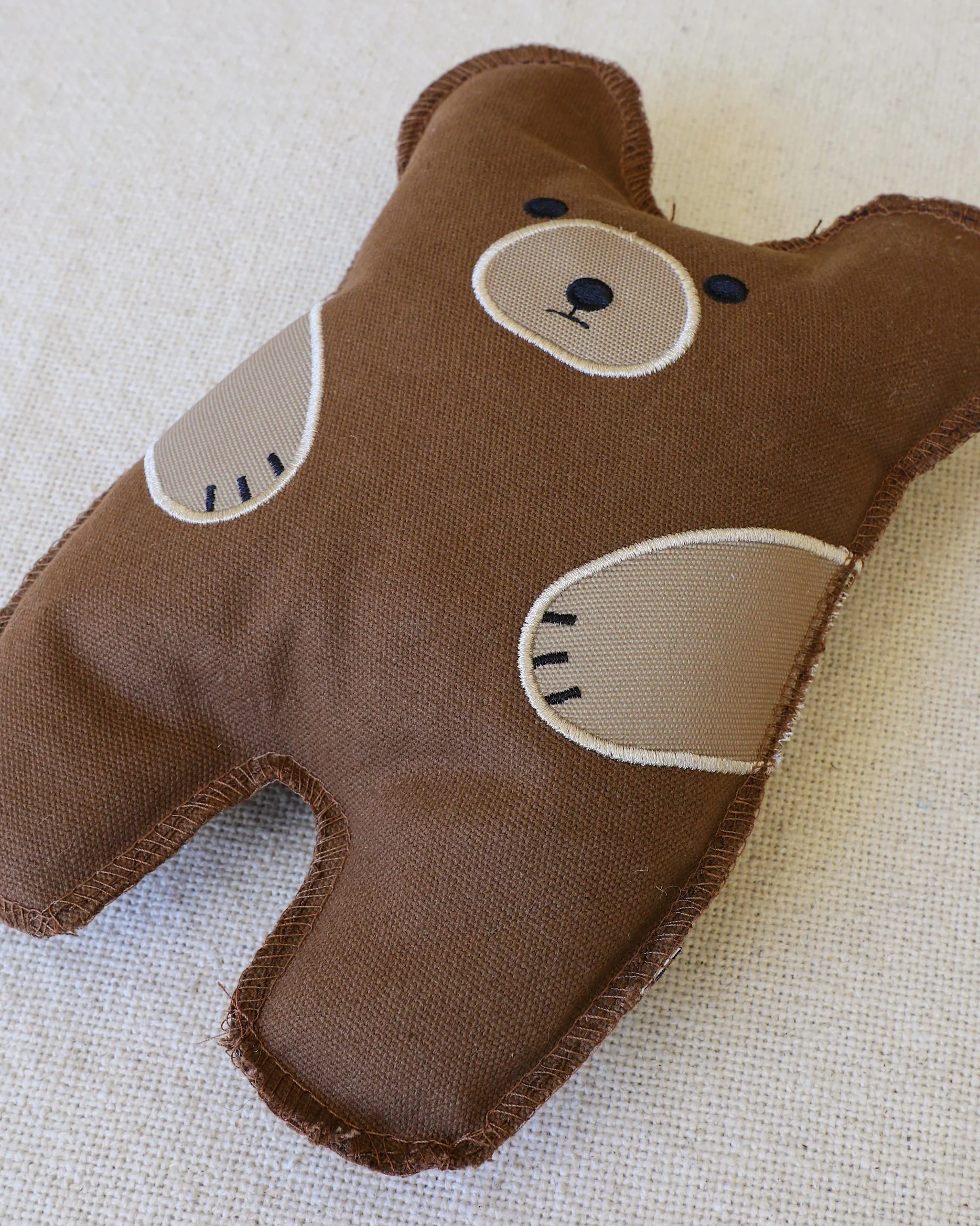 Bear With Me Canvas Squeaker Toy - Image 3