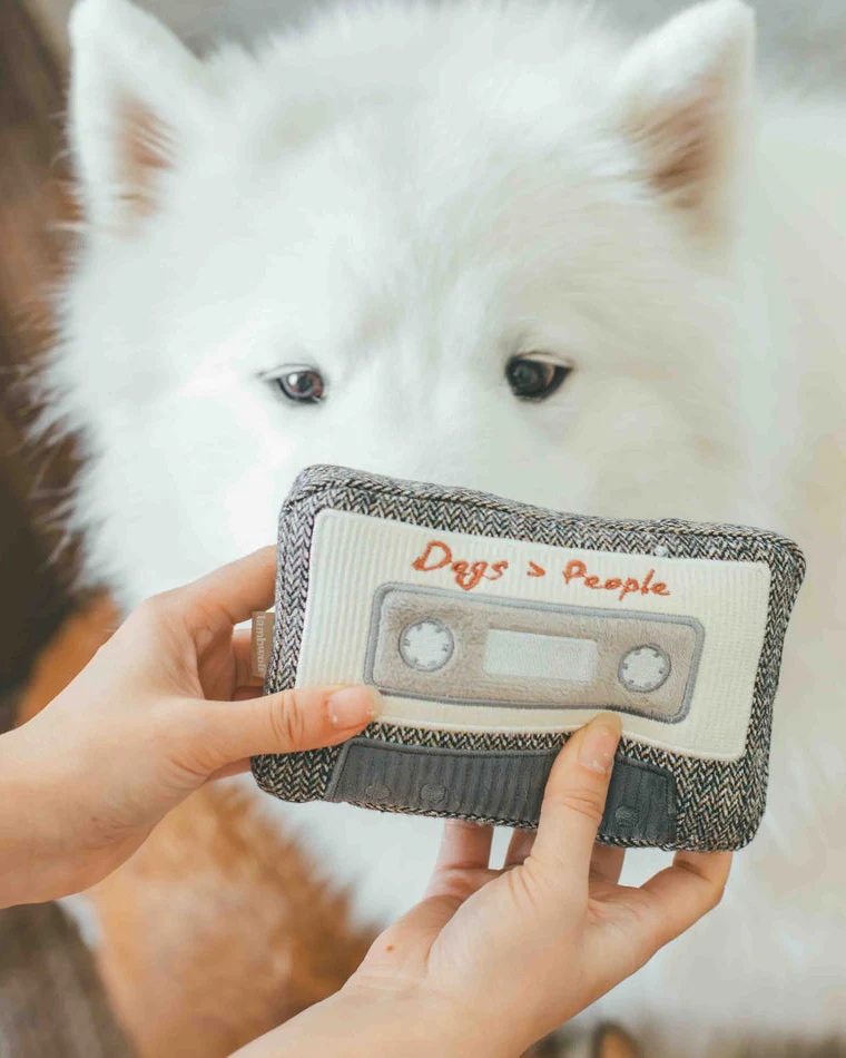 Bark to the 80s Snuffle Cassette Toy - Image 2