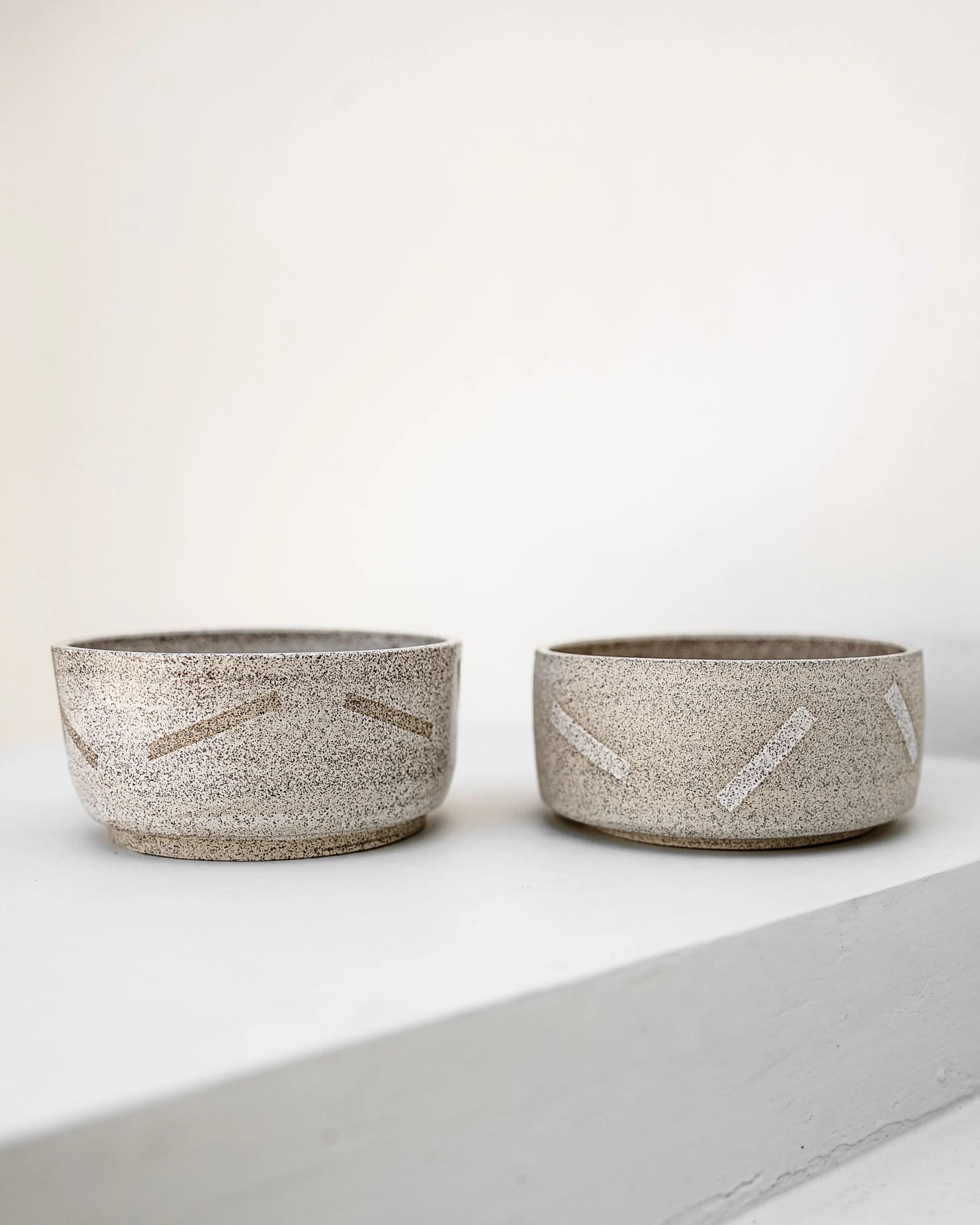 Afterparty Confetti Handmade Dog Bowl Set - Image 8