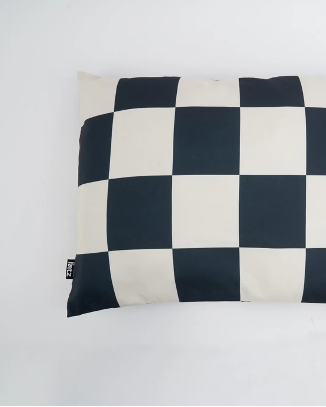 Goalgetter Black + White Check Dog Bed - Image 8