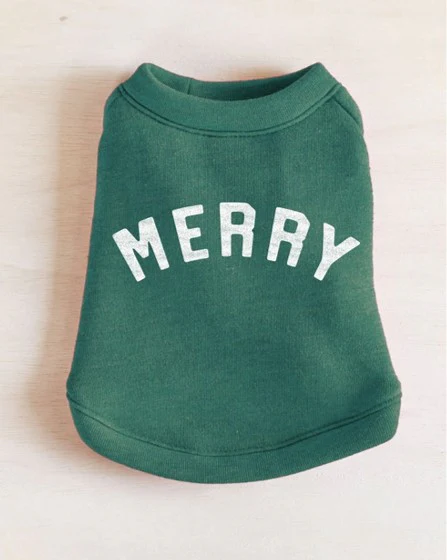 Santa's Little Helper Dog Sweatshirt