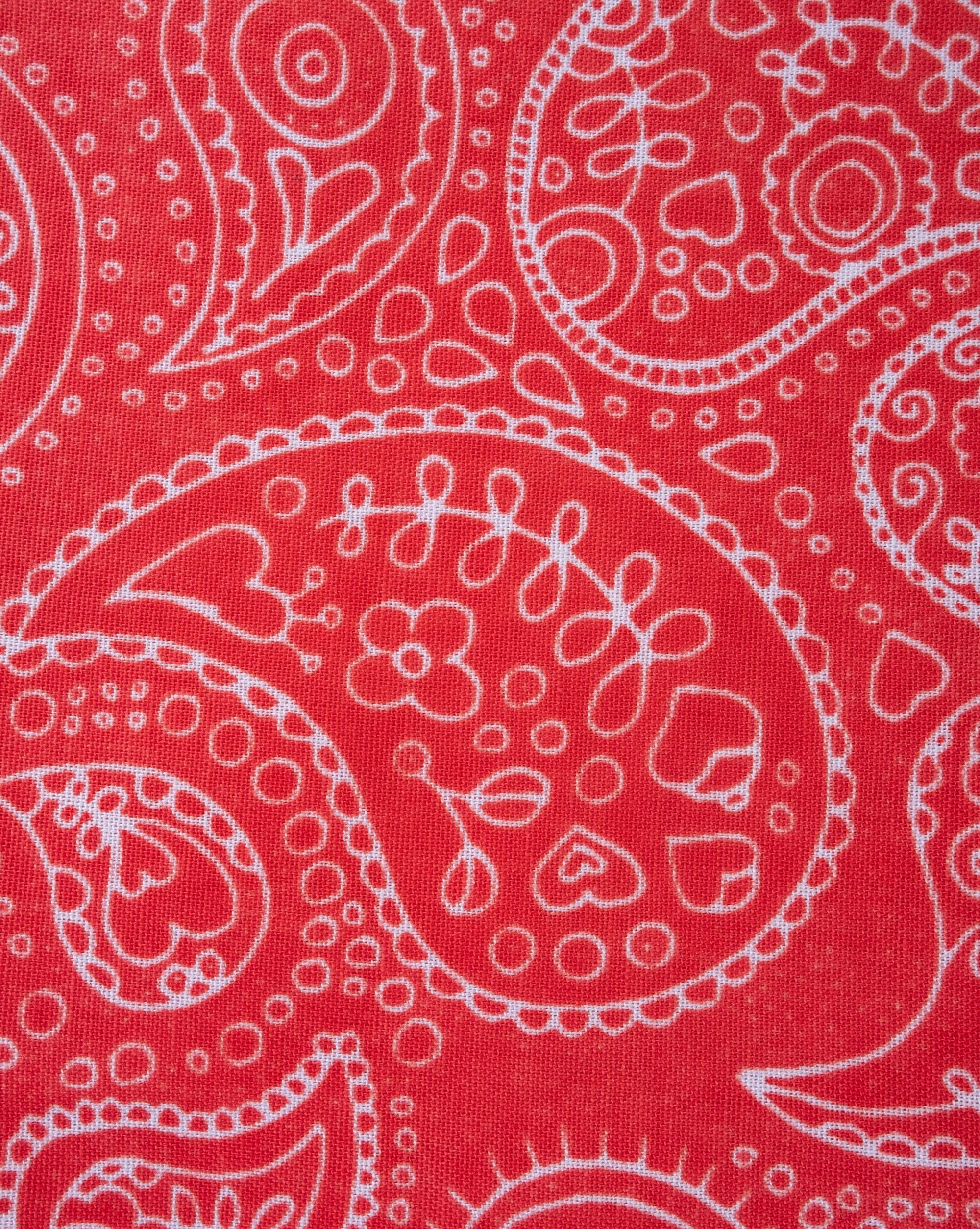 Dolly Red Print Dog Bandana - Image 7