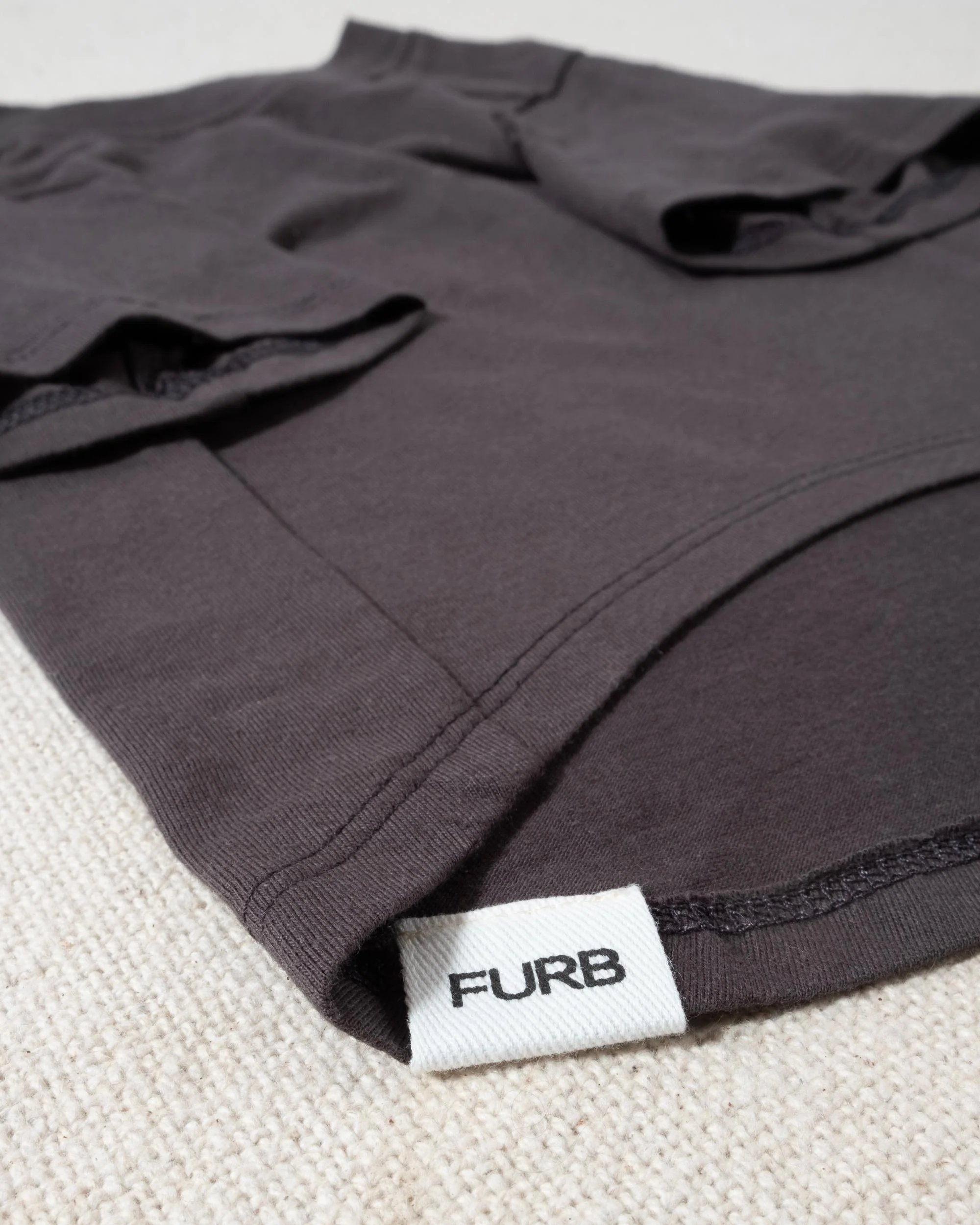 Casual Cutie Black Relaxed Dog T-Shirt - Image 4