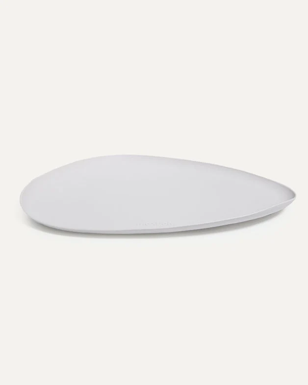 Dinner Is Served Bubble Bowl + Mat Set, Grey - Image 5