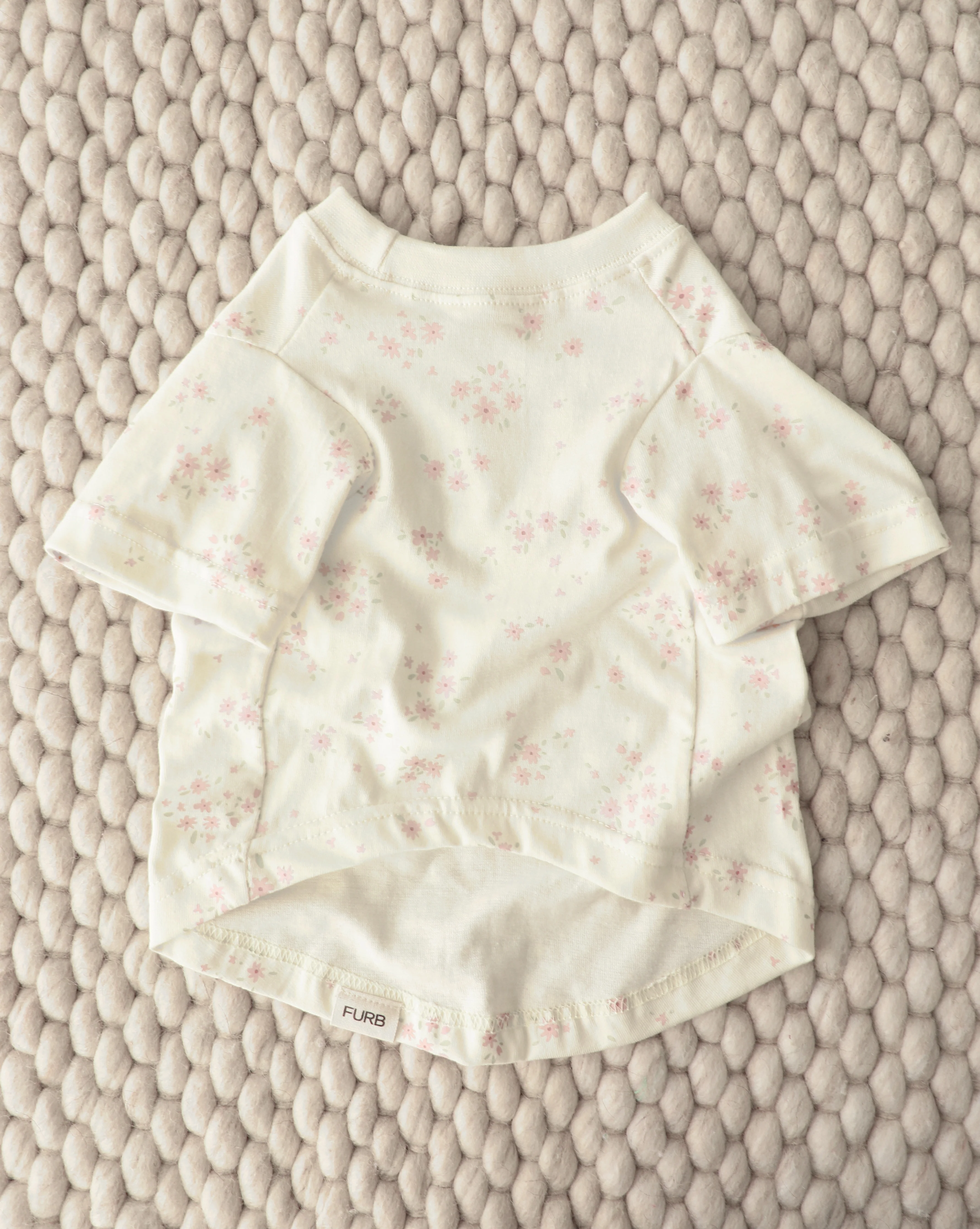 Casual Cutie Ditsy Floral Relaxed Dog T-Shirt - Image 3