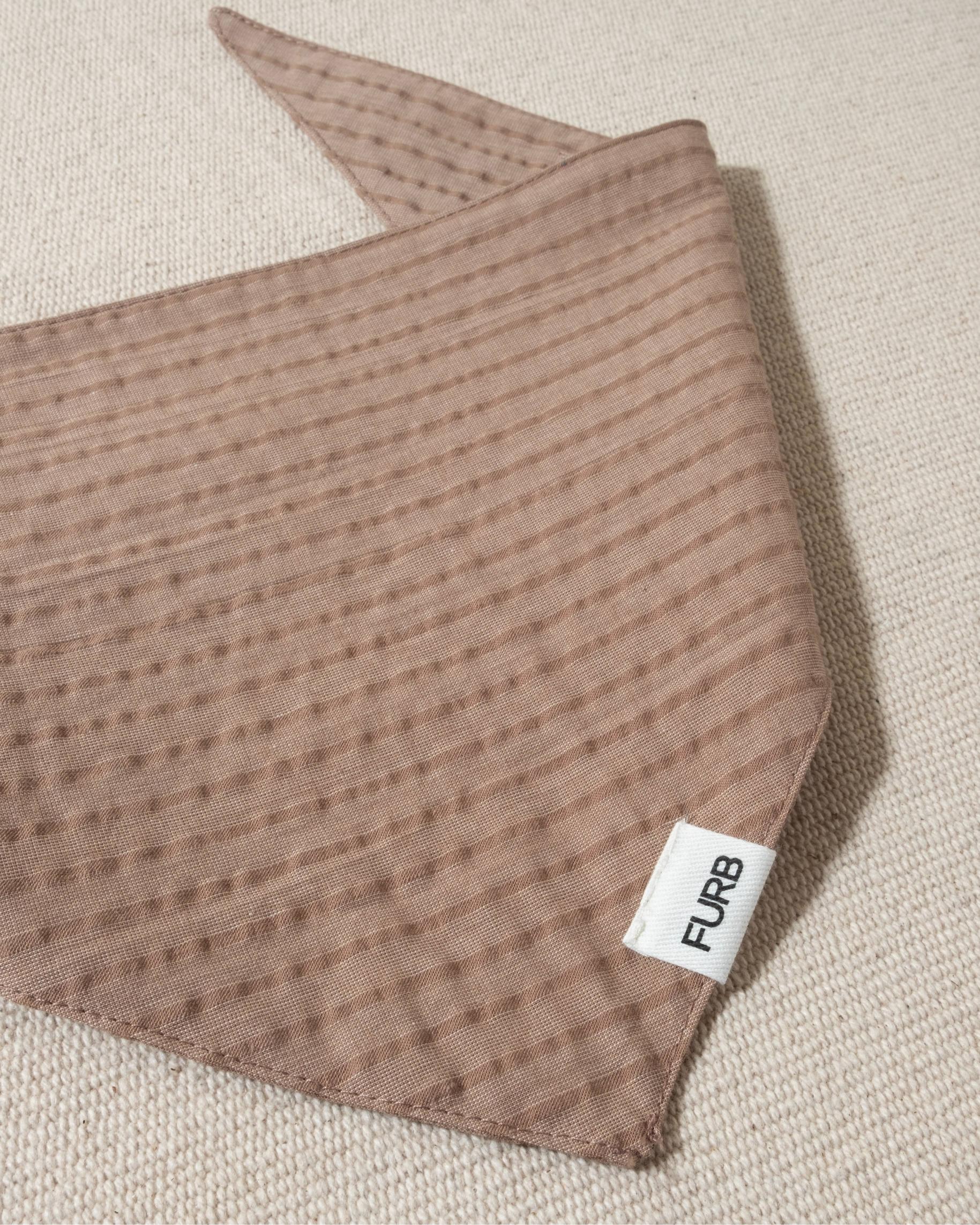 Only the Best Bandana in Nutmeg Stripe - Image 2