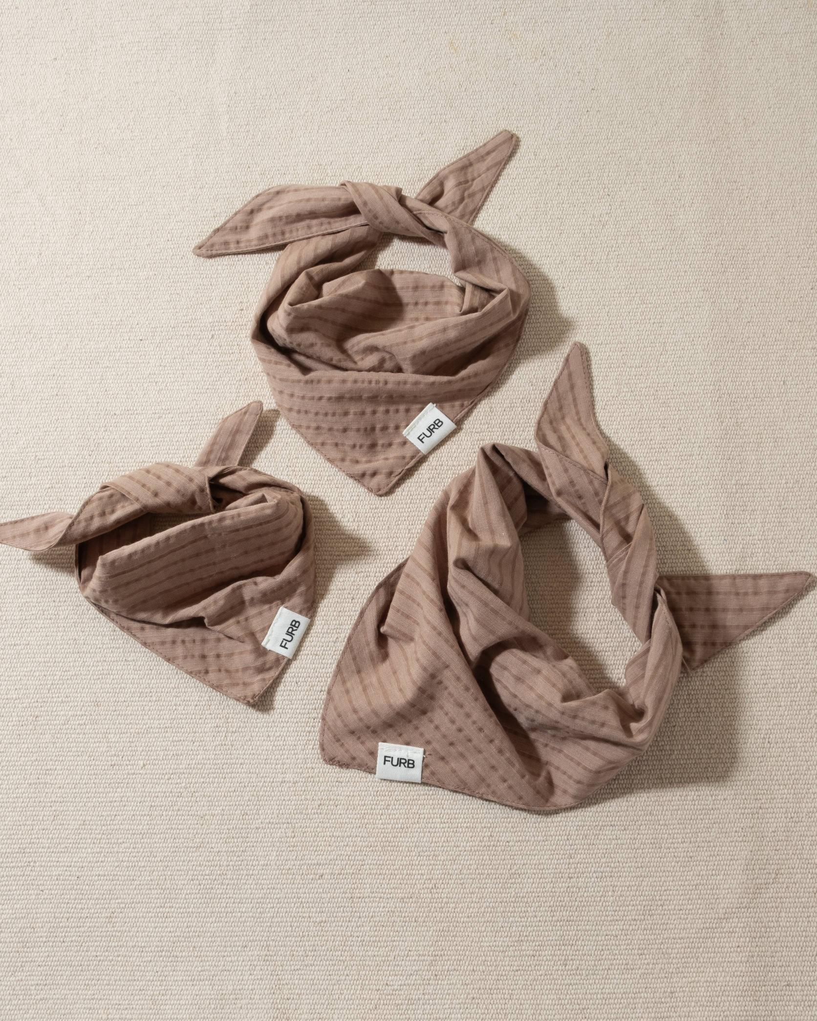 Only the Best Bandana in Nutmeg Stripe - Image 3