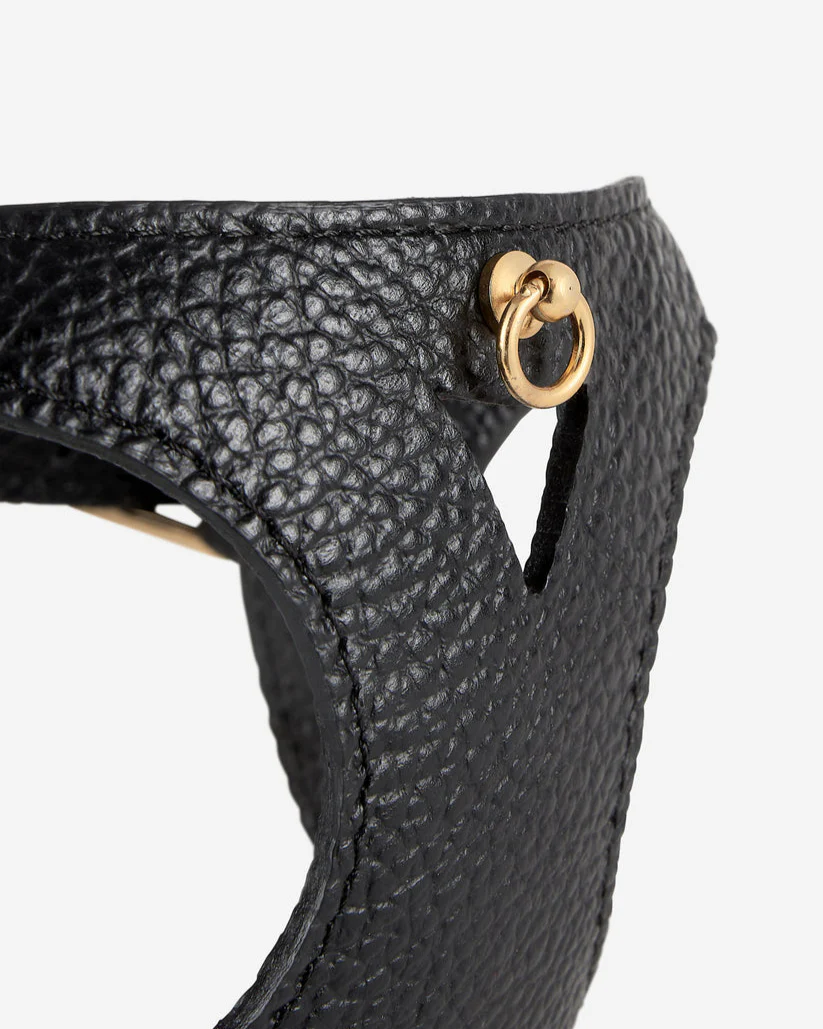 Luca Black Leather Dog Harness - Image 3