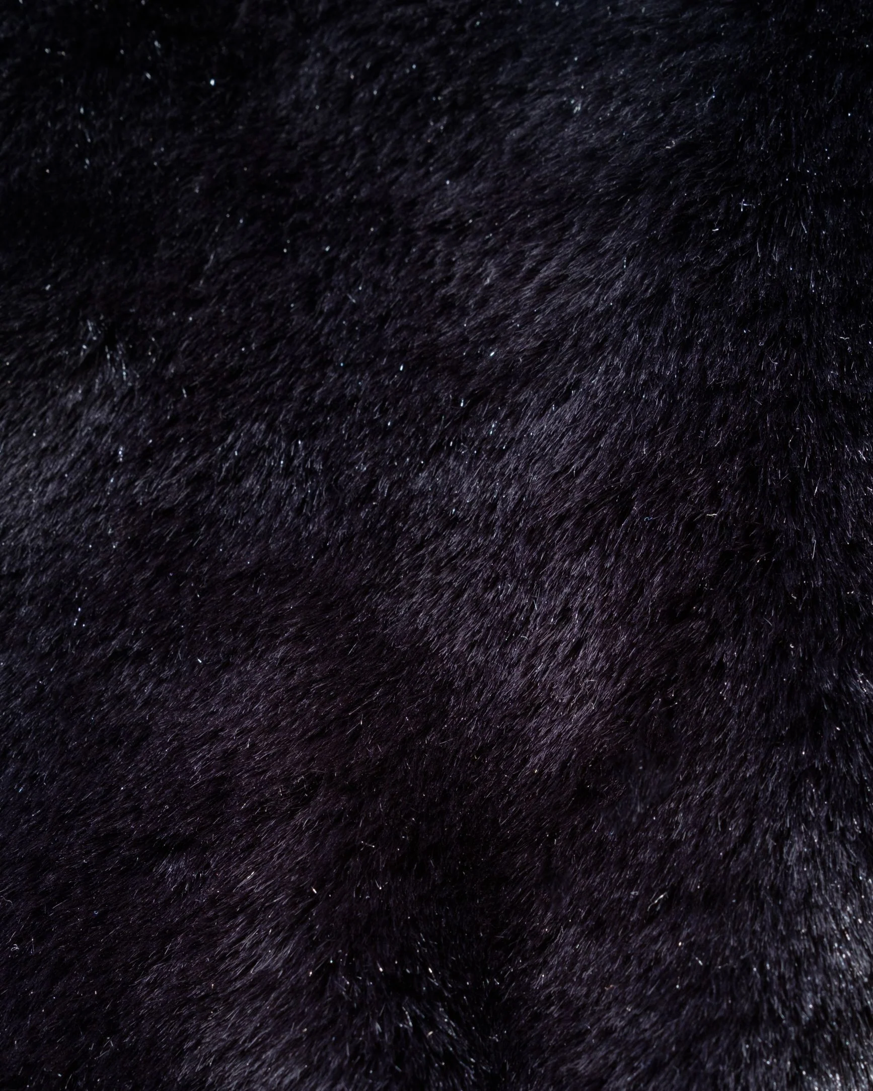 Broadway Black Faux Fur Dog Jacket - Image 6