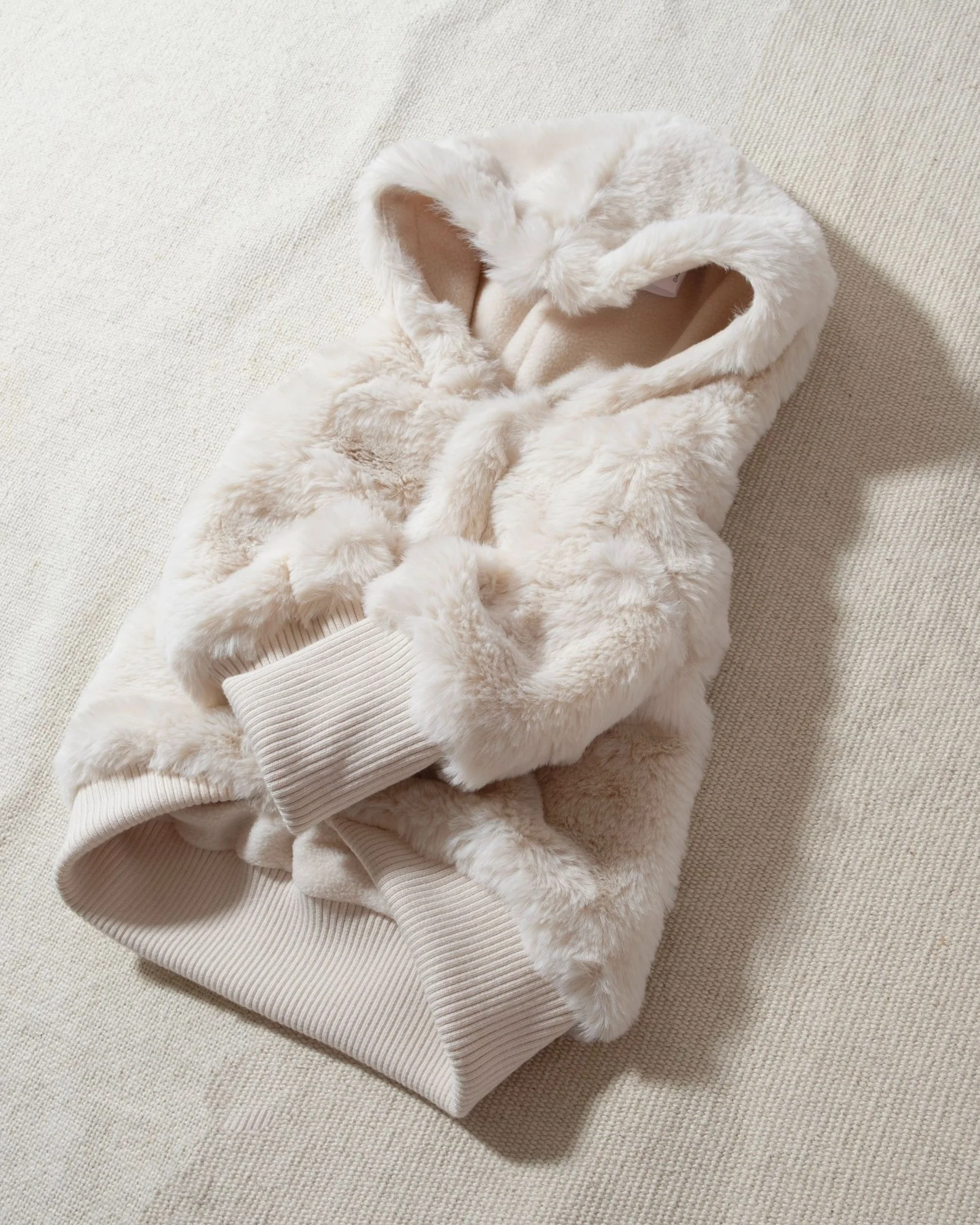 Juneau Ivory Reversible Dog Jacket - Image 2