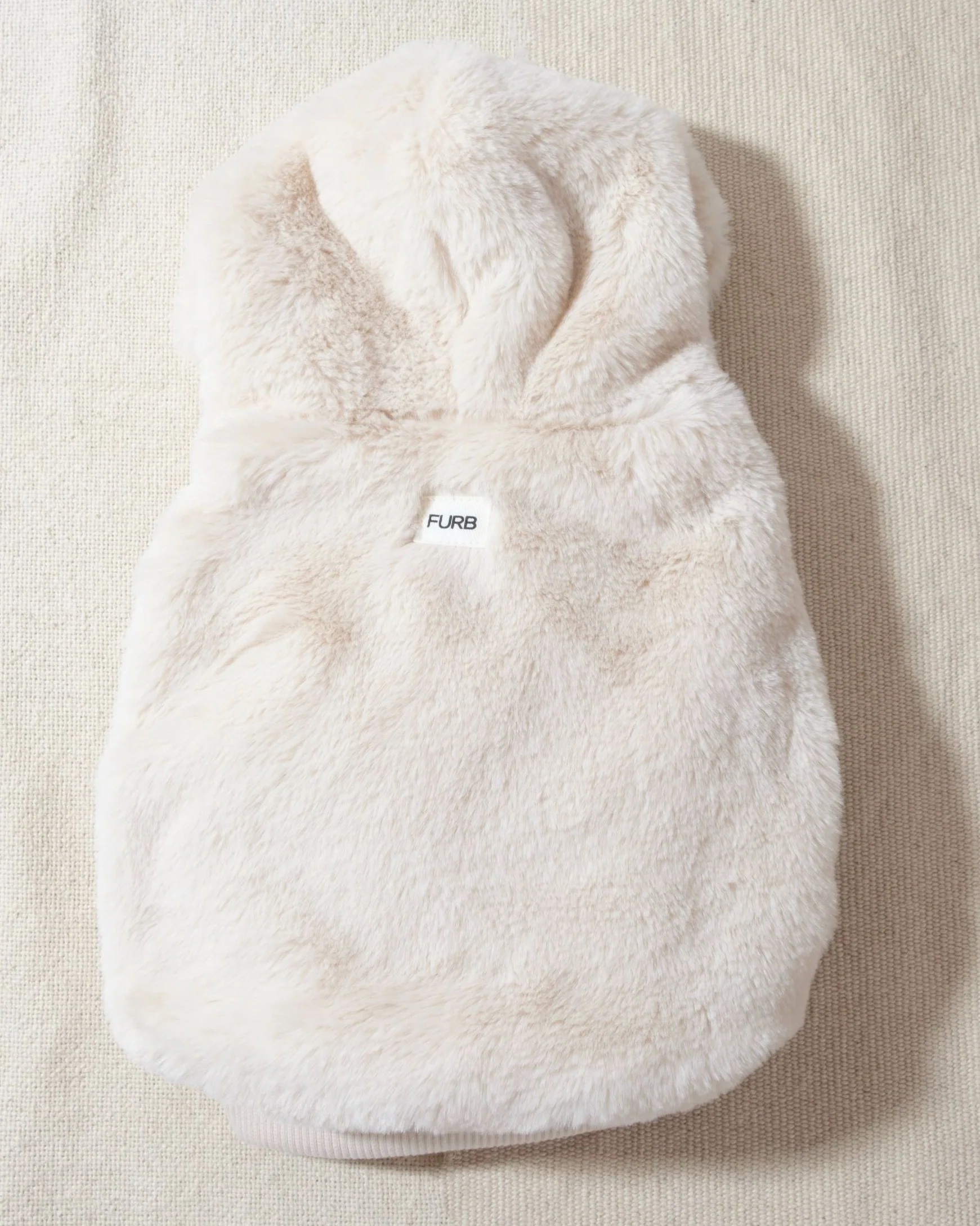Juneau Ivory Reversible Dog Jacket - Image 3