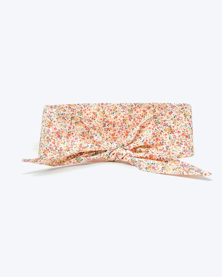 Wildflower Ivory Floral Necktie