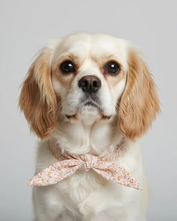 Wildflower Ivory Floral Necktie - Image 2