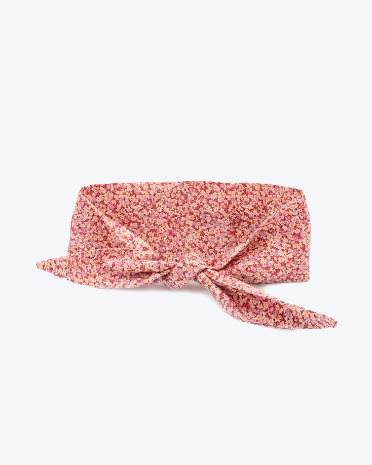 Wildflower Pink Floral Necktie