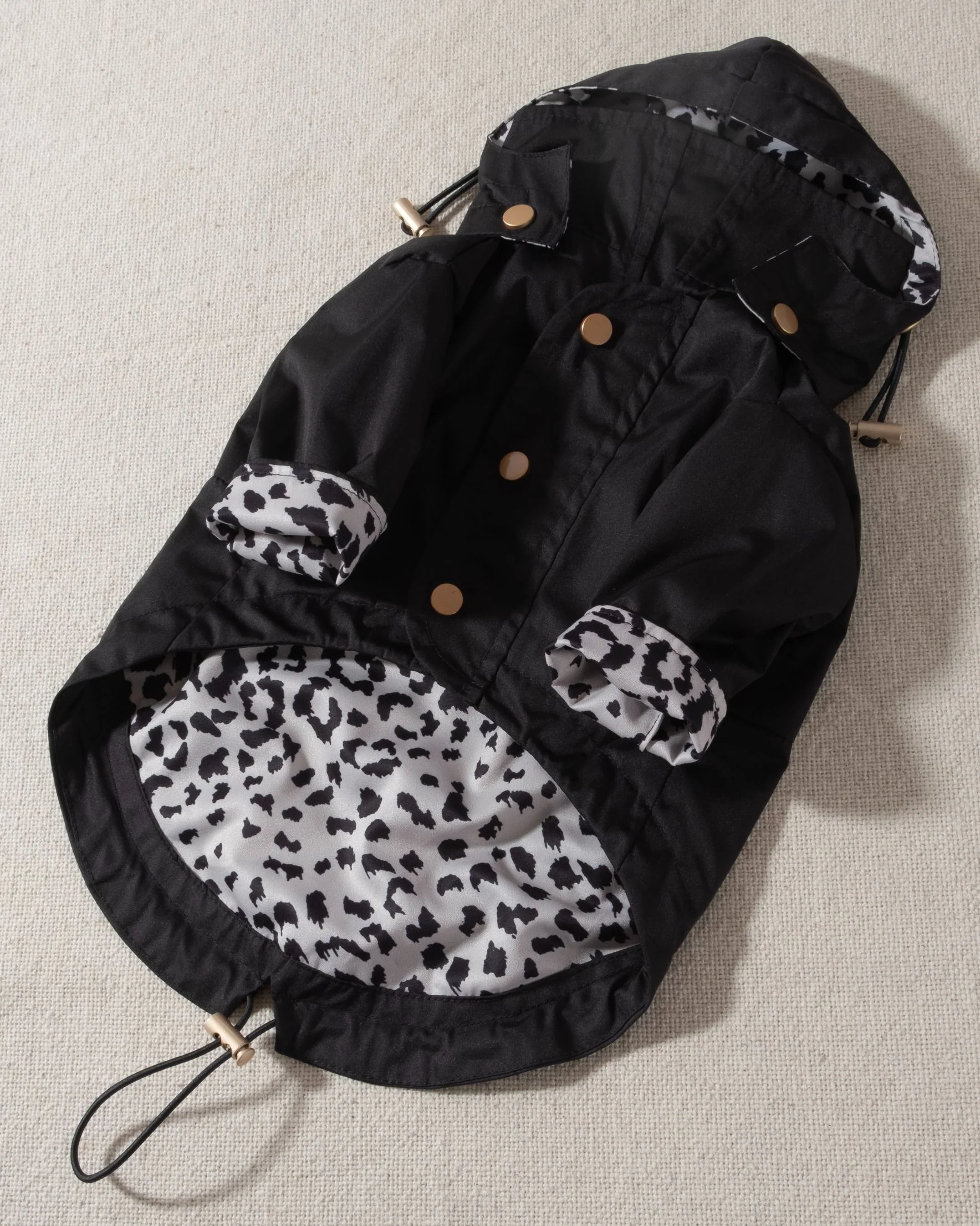 Prancin' in the Rain Black Dog Rainjacket - Image 4