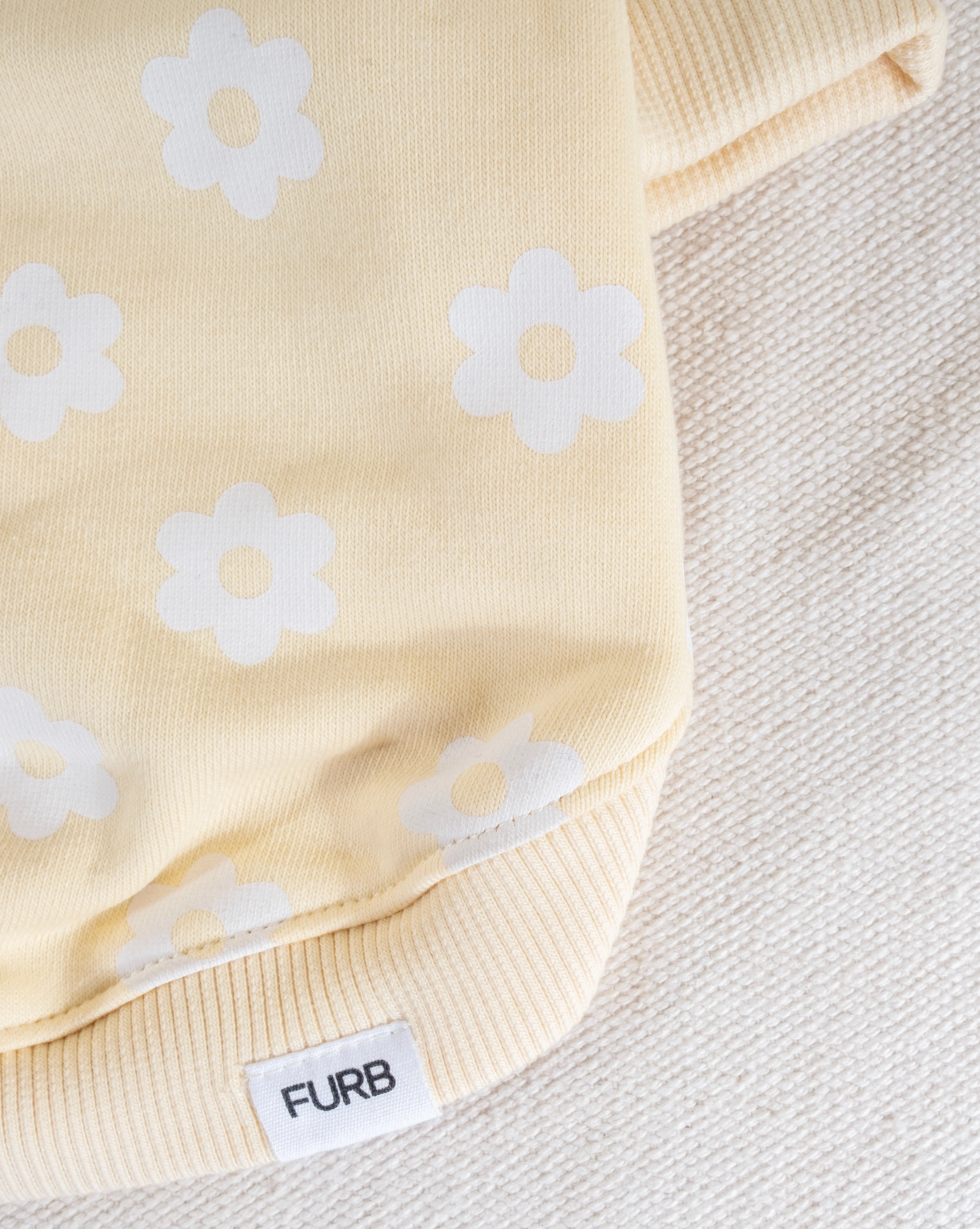 Summer of Love Yellow Daisy Dog Sweatshirt - Image 5