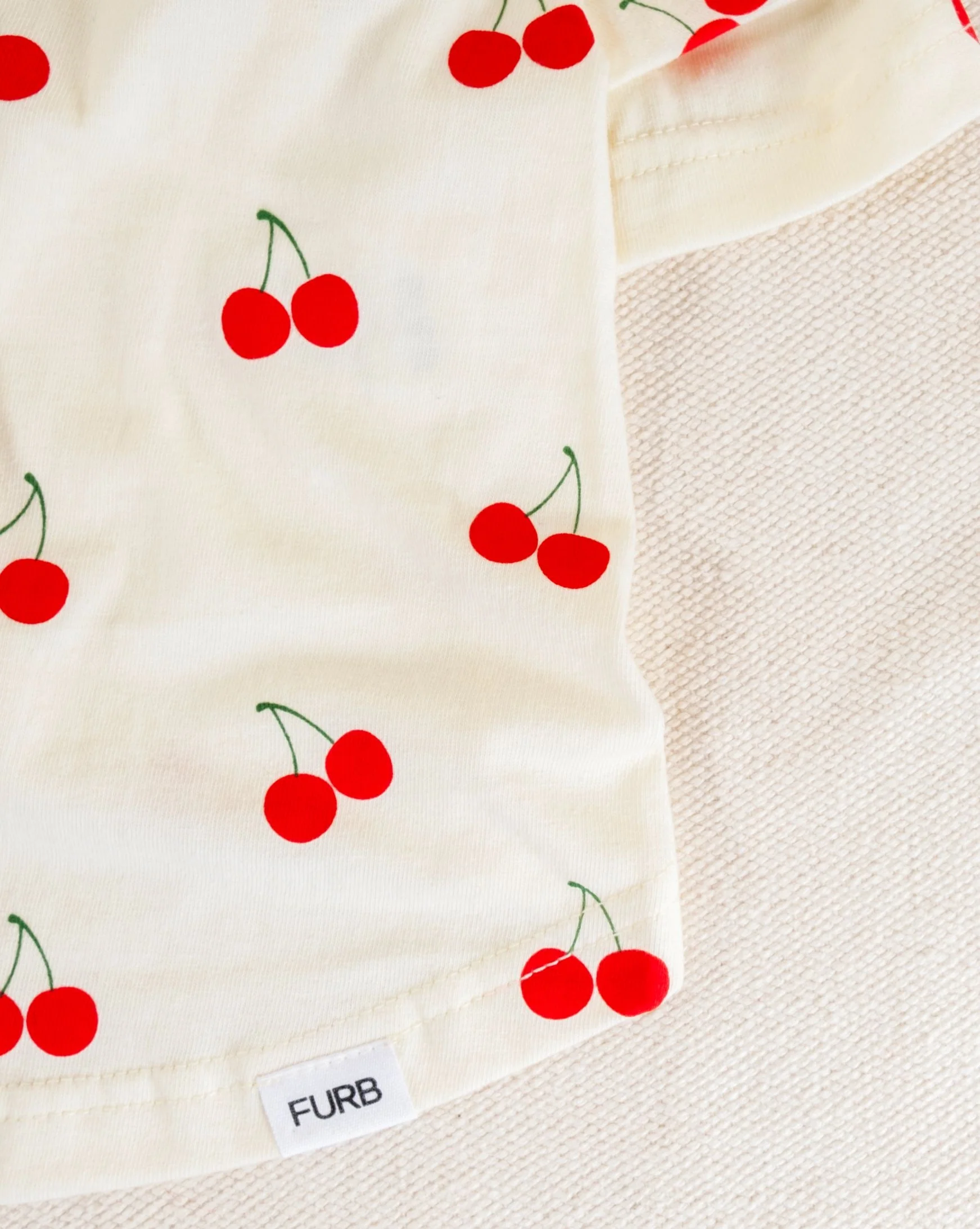 Casual Cutie Cherry Relaxed Dog T-Shirt - Image 5