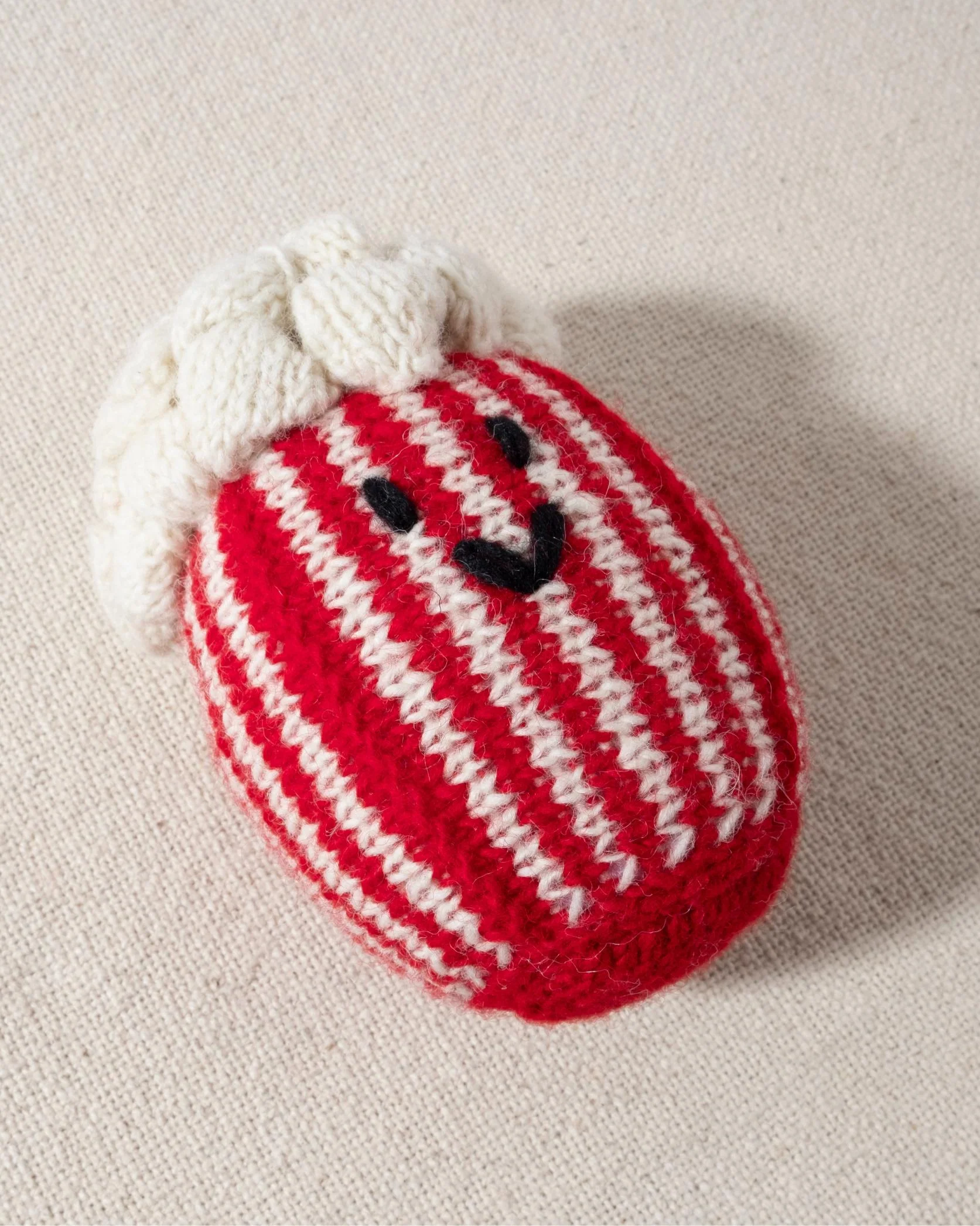 Movie Night Hand-Knit Popcorn Dog Toy - Image 3