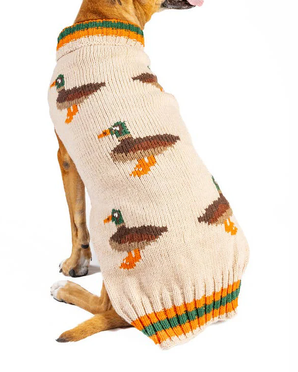 Lucky Duck Dog Sweater - Image 2
