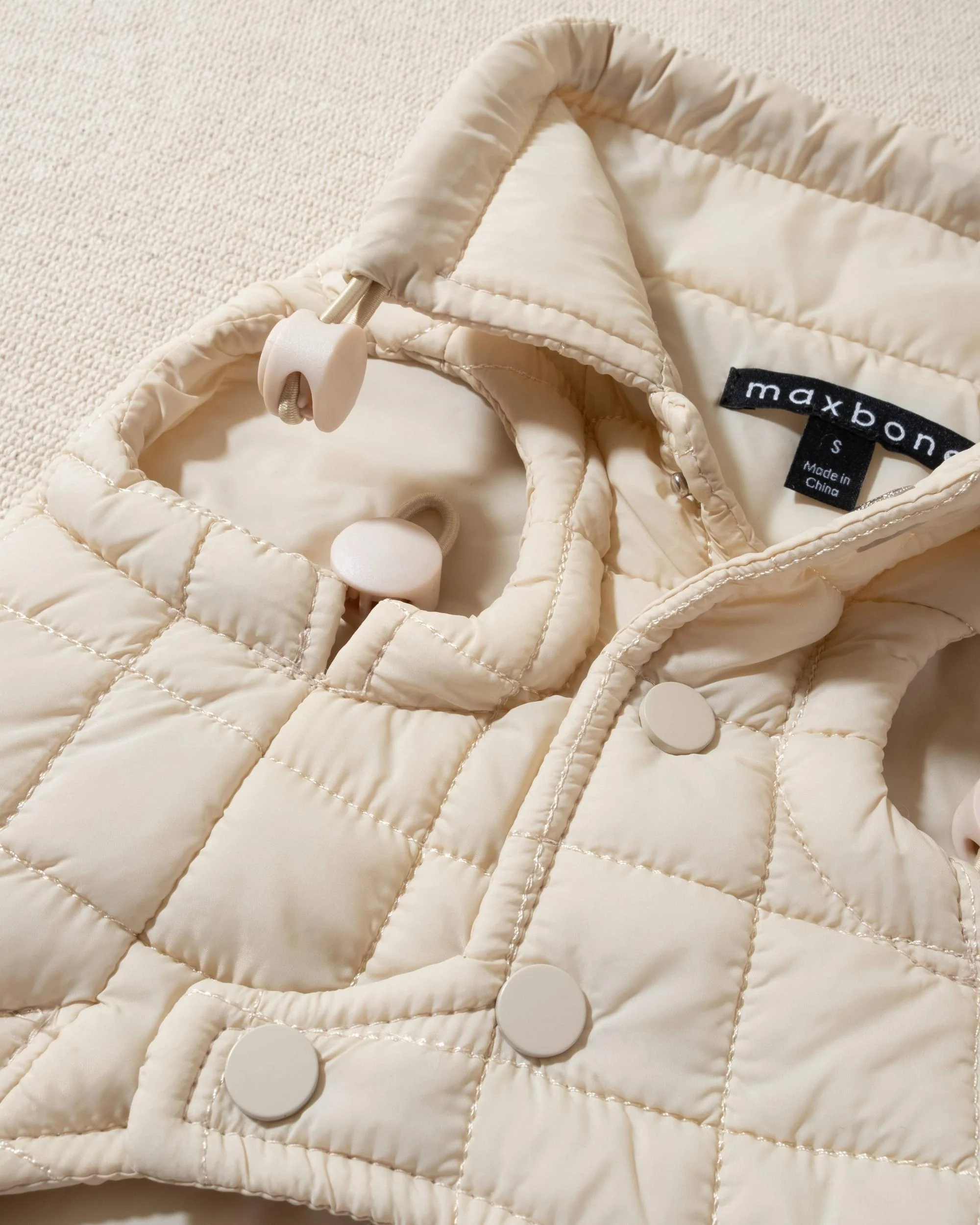 maxbone Easy Fit Jacket in Sand - Image 5