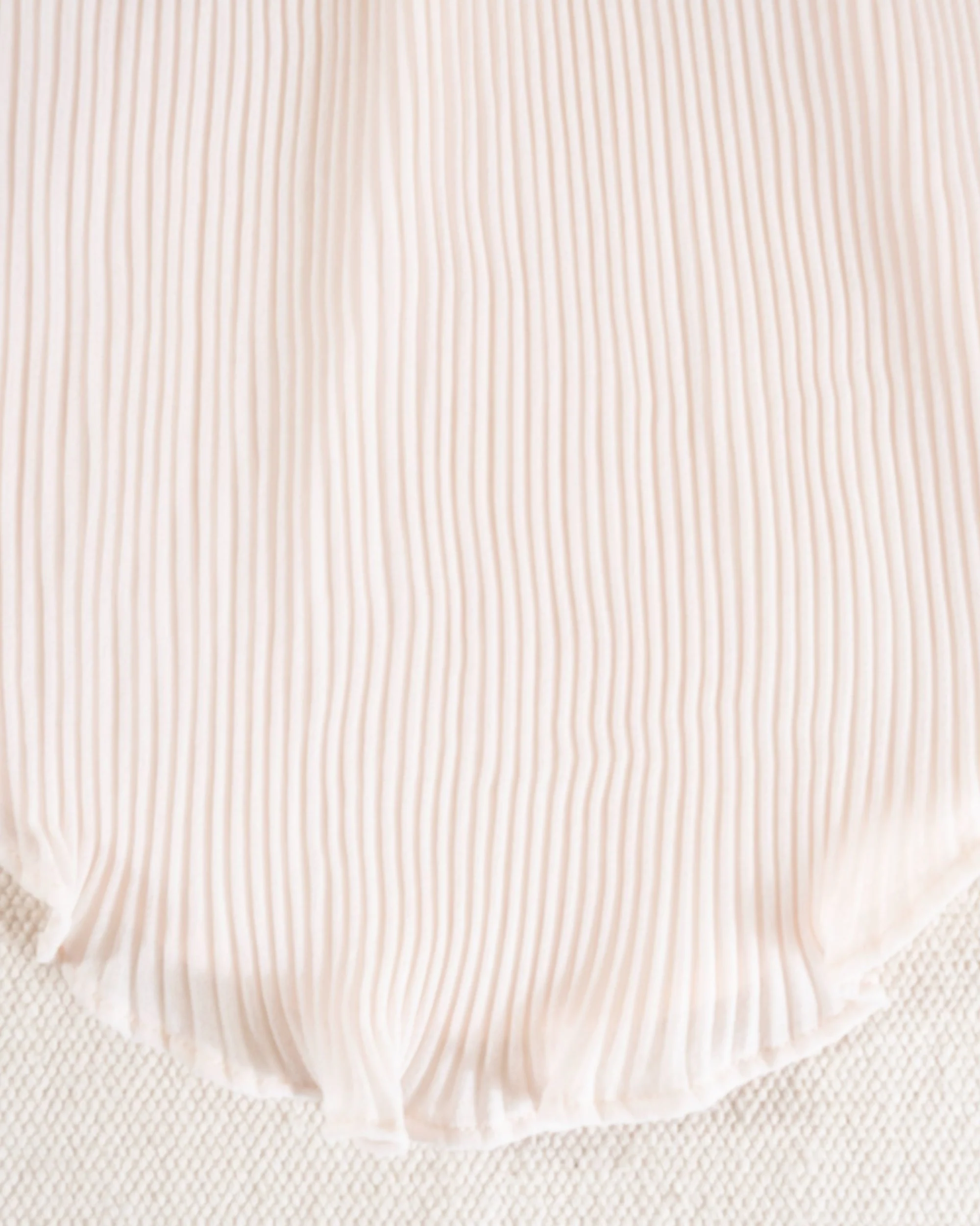 Love Story Petal Pink Pleated Chiffon Dress - Image 5