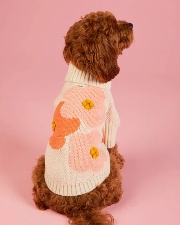 In Bloom Dog Sweater