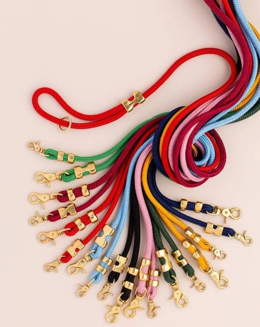 The Foggy Dog Ruby Marine Rope Dog Leash - Image 5