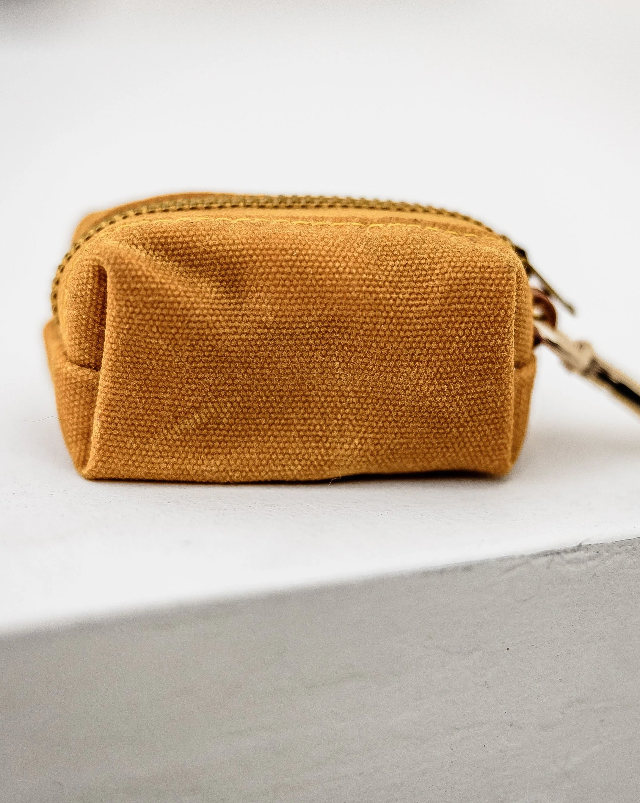 Foggy Dog Waste Bag Holder in Goldenrod