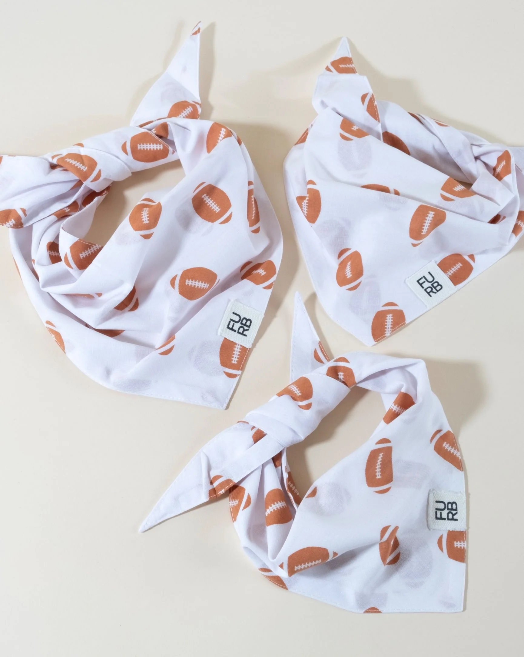 Little Champion Football Dog Bandana - Image 3