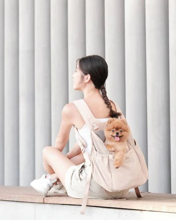 Saddle Up Nude Front + Back Carrier